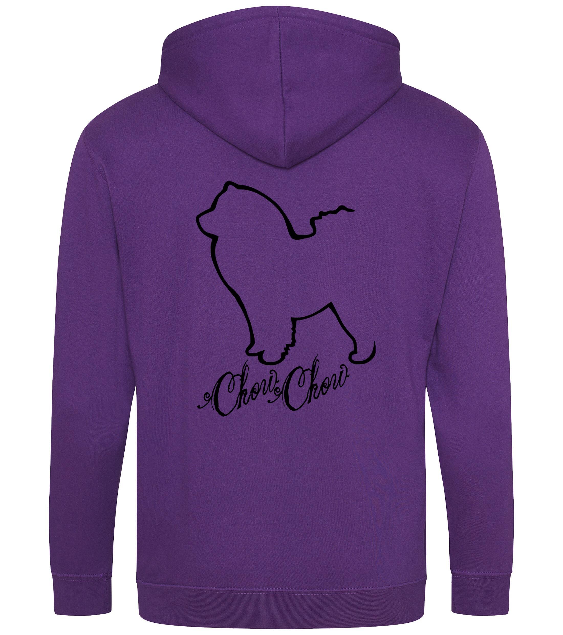 Chow Chow Dog Breed Design Zipped Hoodie – Comfort, Style, and Chow Chow Pride