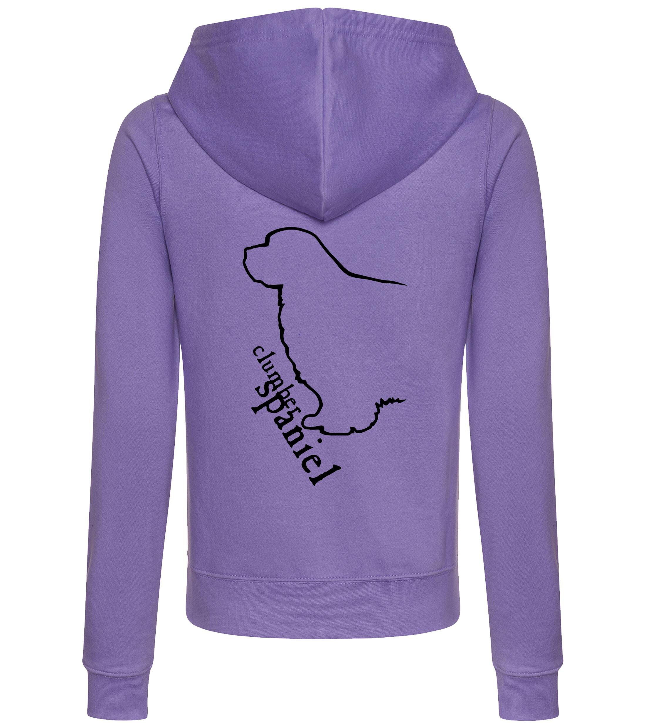 Clumber Spaniel Dog Breed Women’s Zipped Hoodie – Cozy and Perfect for Clumber Spaniel Enthusiasts