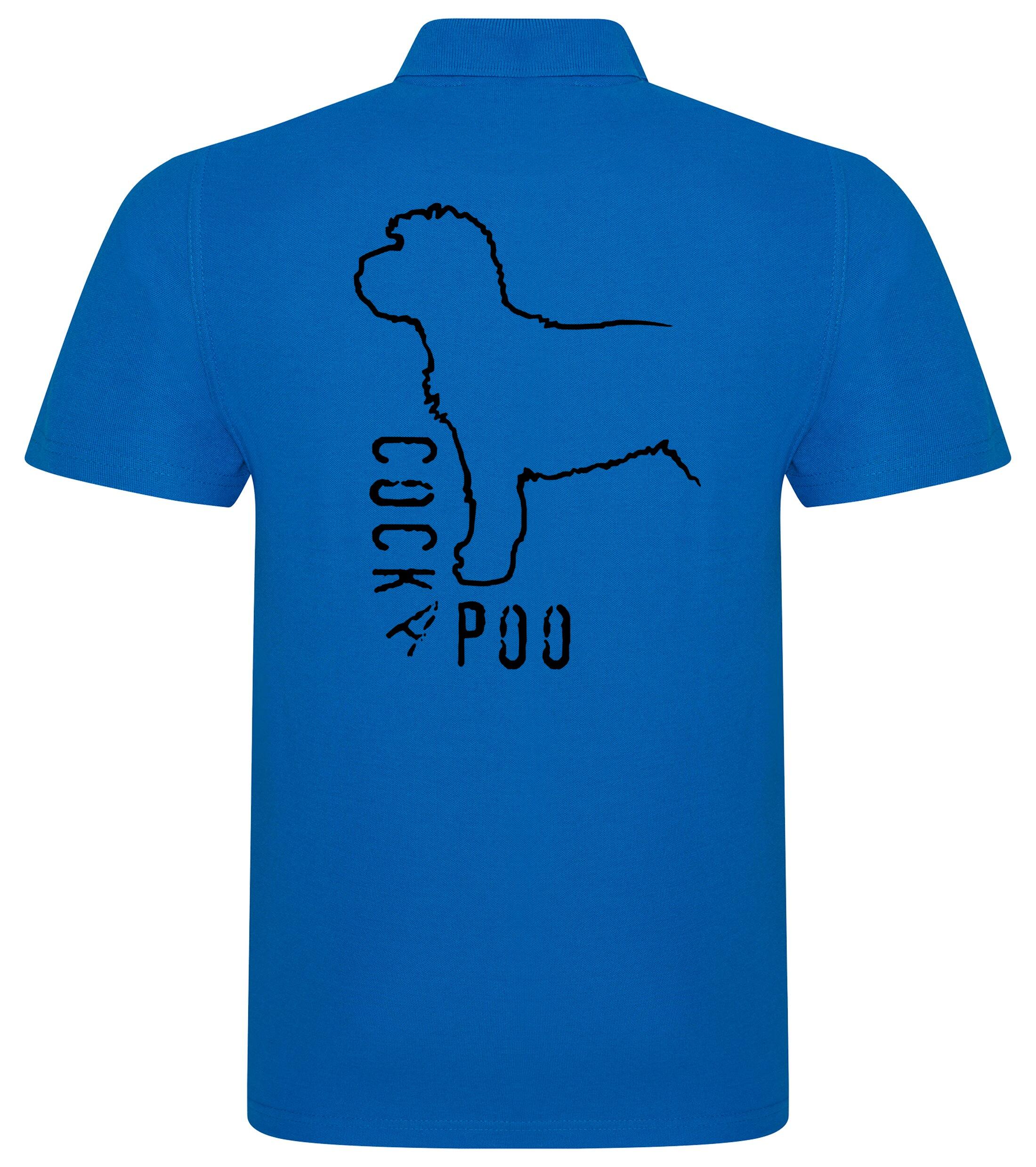 Unisex Cotton Polo with Cockapoo Dog Breed Design – Comfort and Style for Every Cockapoo Enthusiast
