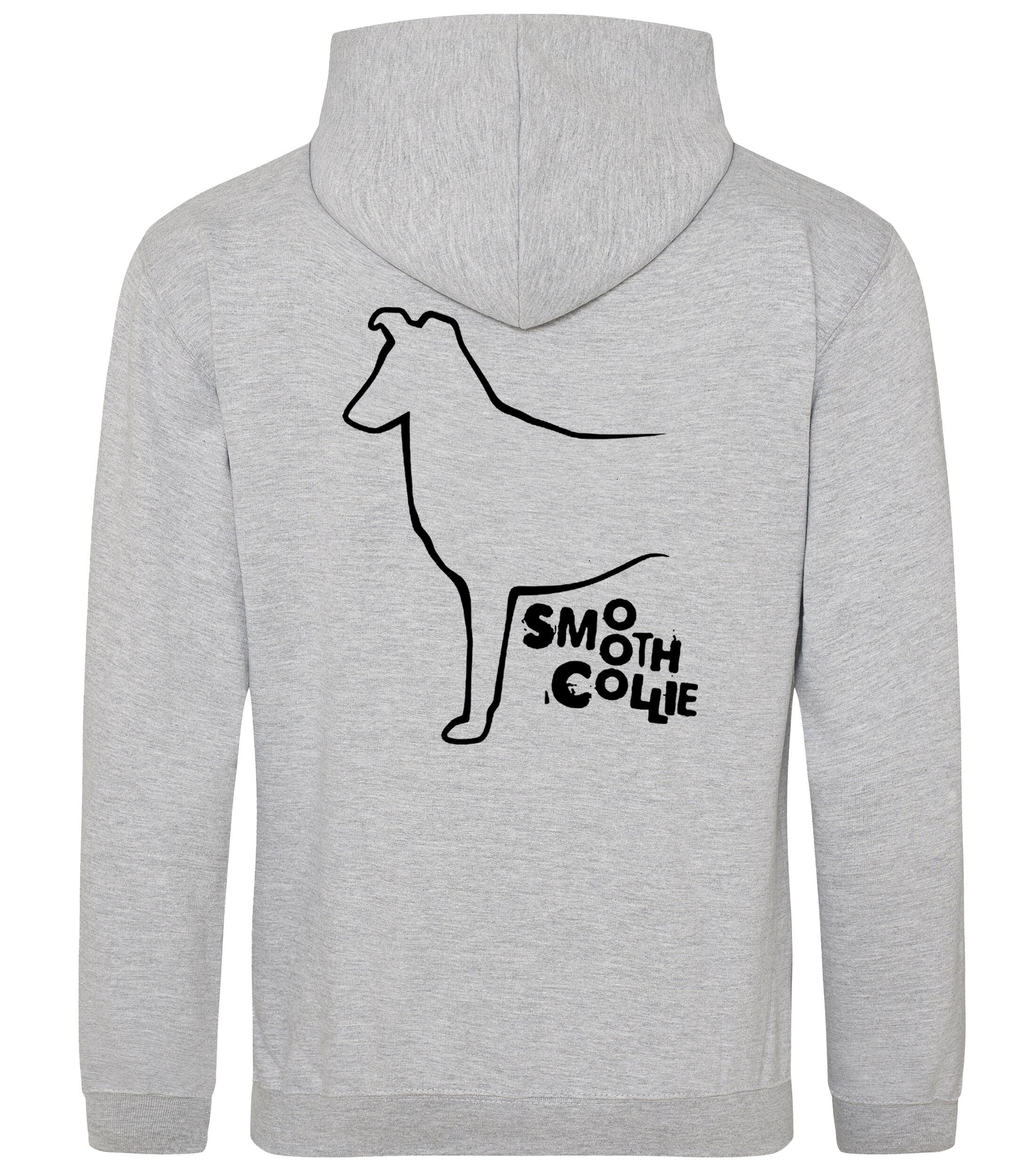Collie (Smooth) Dog Breed Design Pullover Hoodie – Cozy, Stylish, and Perfect for Collie Lovers