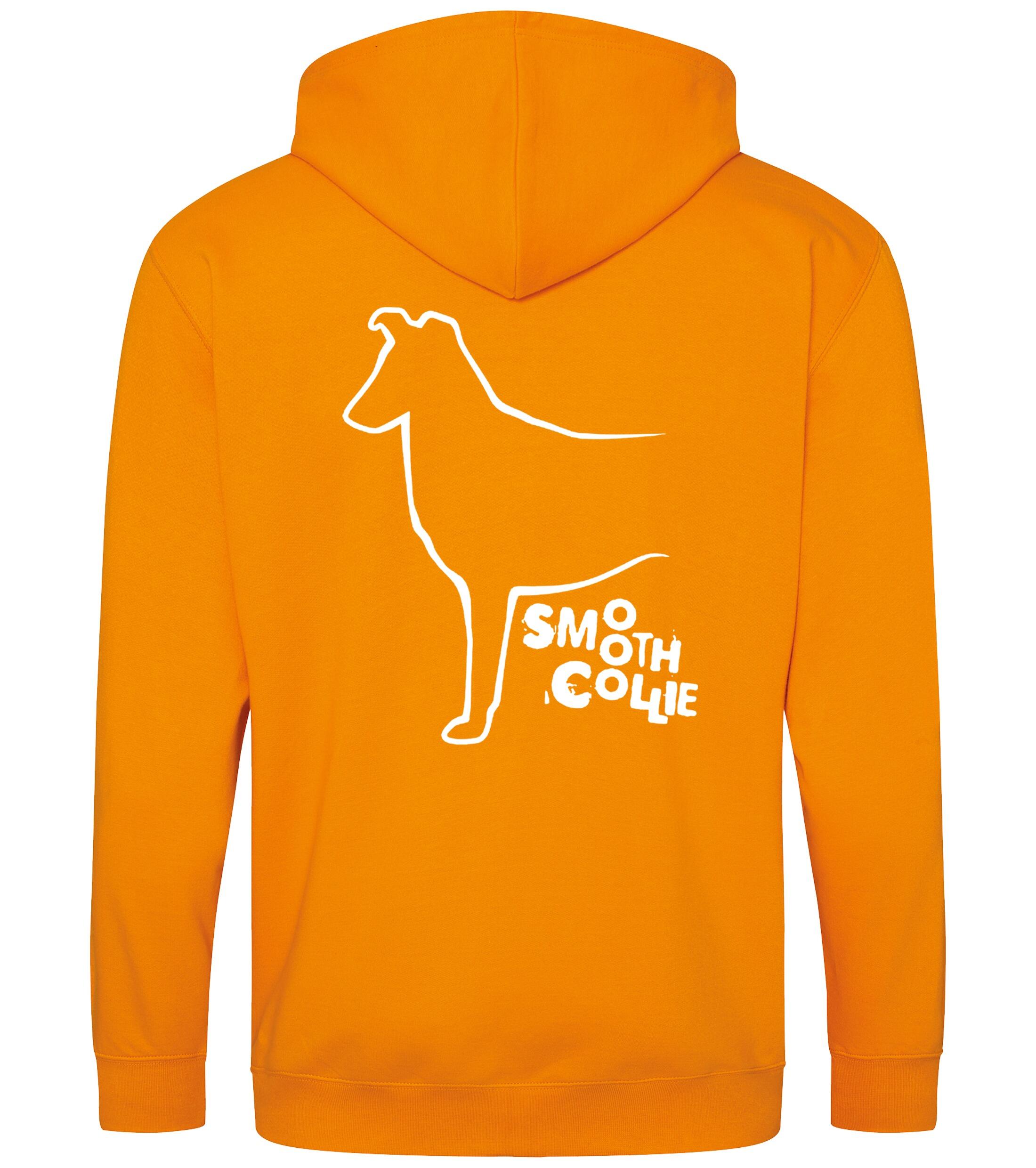 Collie (Smooth) Dog Breed Design Zipped Hoodie – Comfort, Style, and Collie Pride
