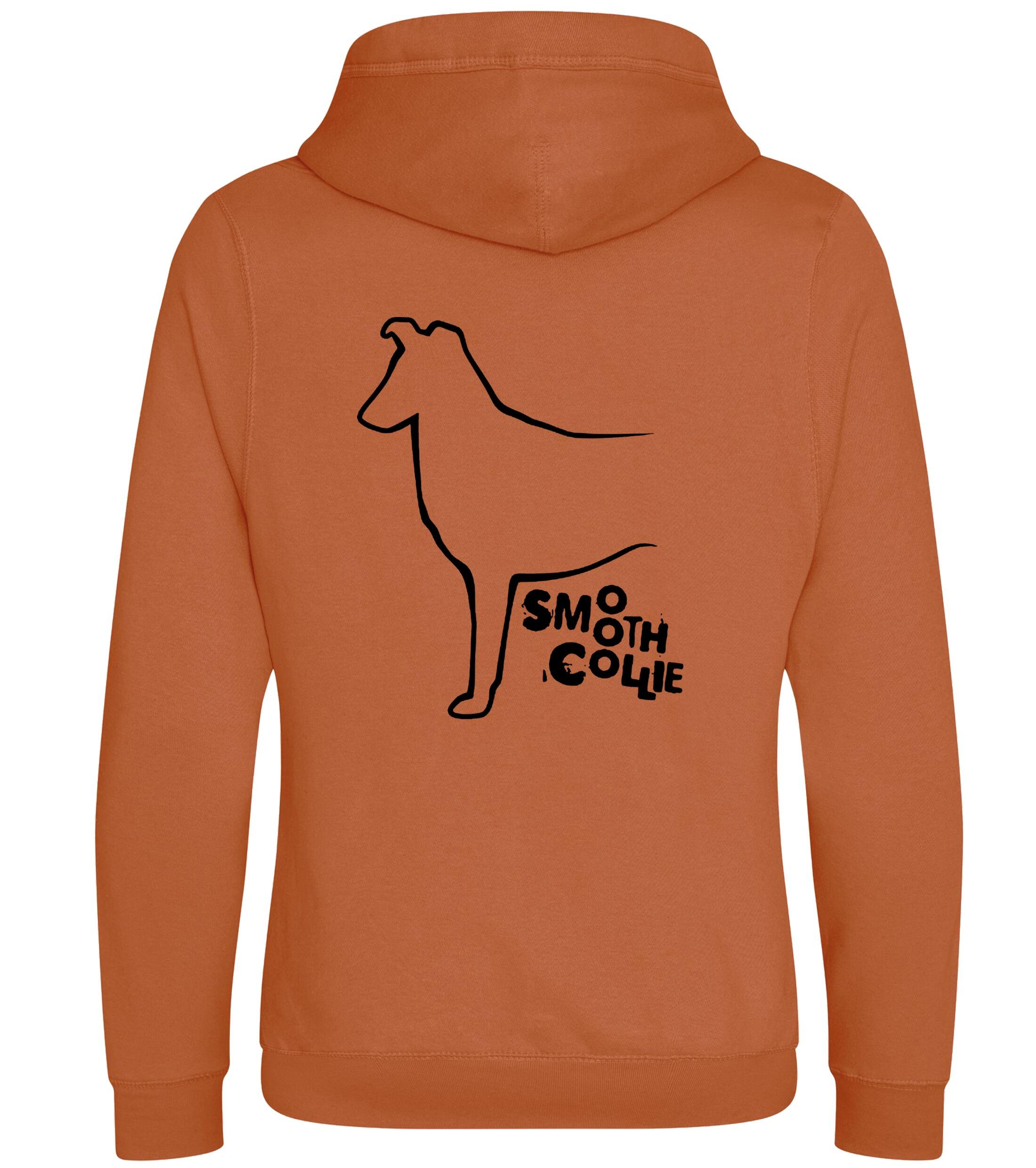 Unisex Crossneck Pullover Hoodie with Collie (Smooth) Dog Breed Design – Celebrate Your Love for Collies