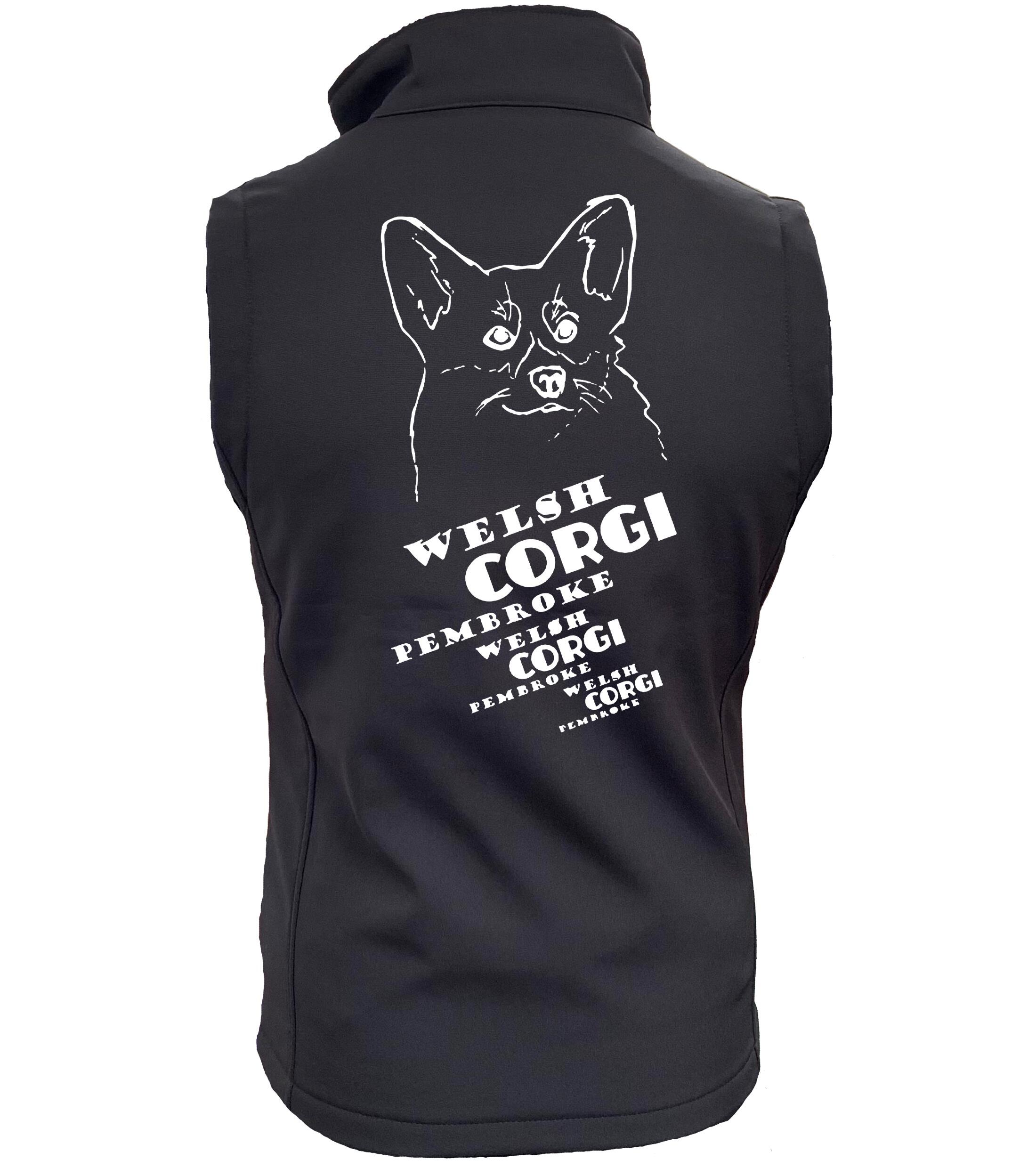 Women’s Softshell Jacket with Corgi Pembroke (Face) Dog Breed Design – Style & Comfort for Corgi Fans