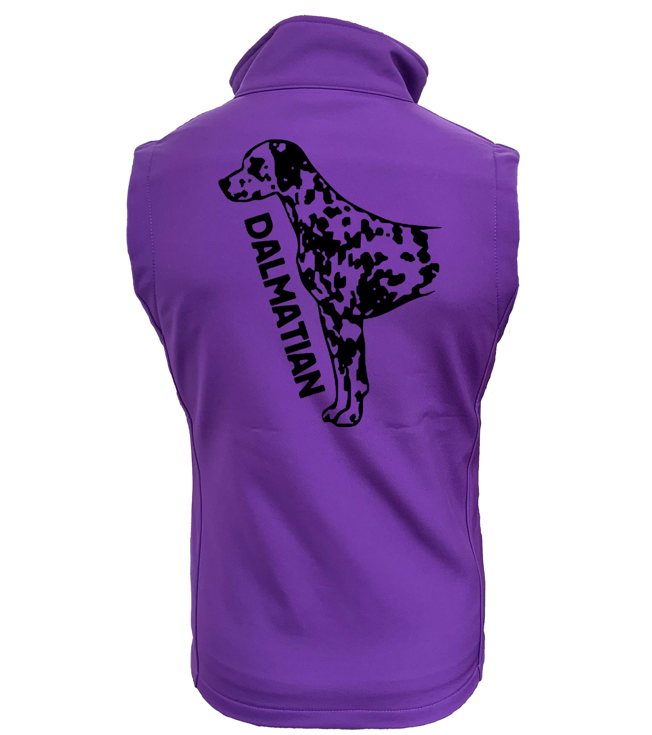 Dalmatian Dog Breed Design Unisex Softshell Gilet – Stylish and Functional Outdoor Wear