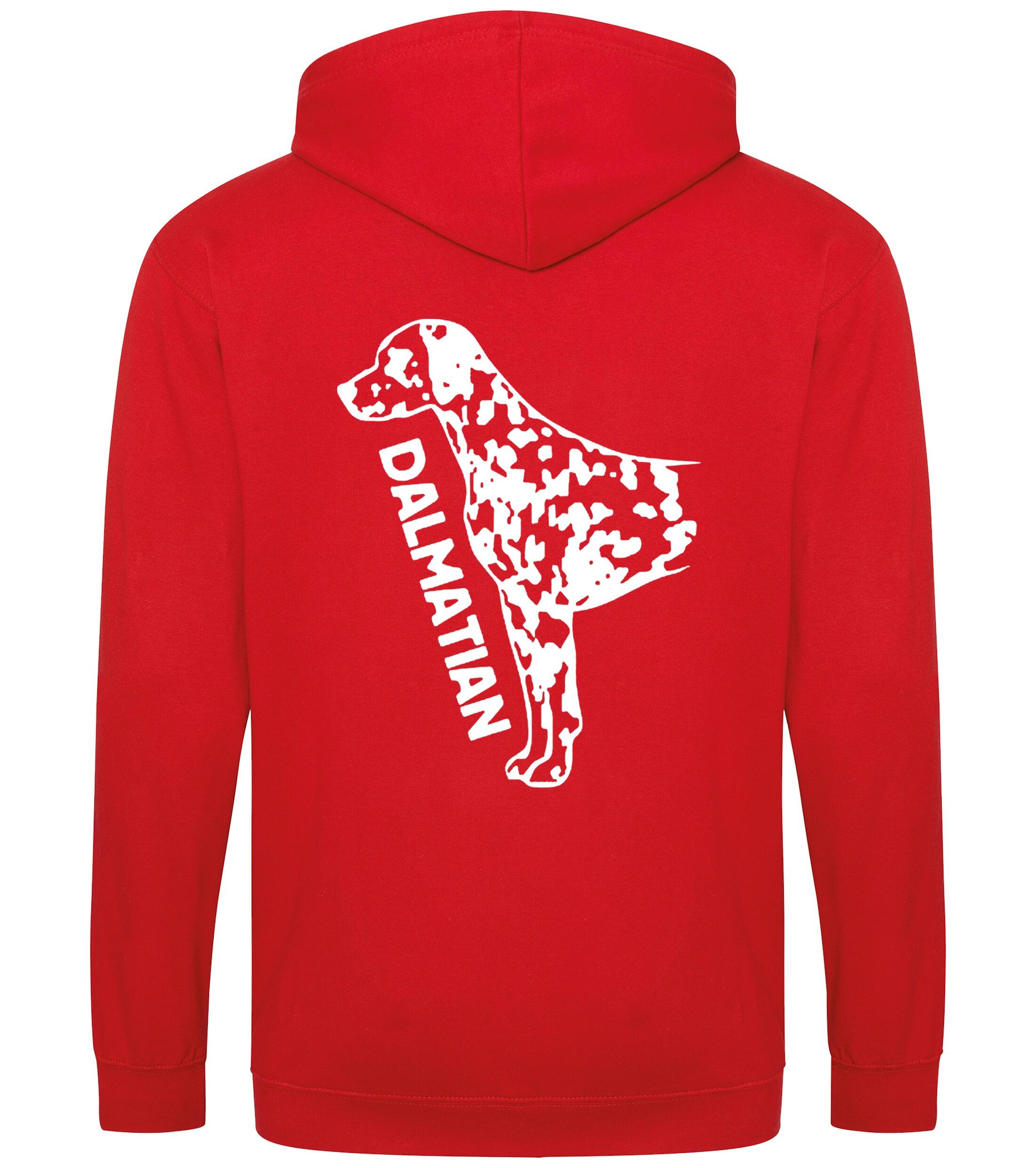 Dalmatian Dog Breed Design Zipped Hoodie – Comfort, Style, and Dalmatian Pride