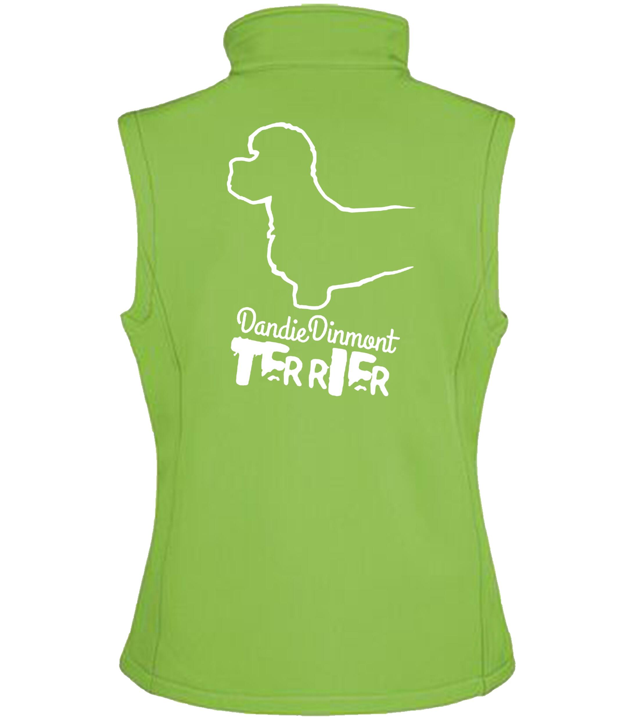 Dandie Dinmont Terrier Dog Breed Design Unisex Softshell Gilet – Stylish and Functional Outdoor Wear