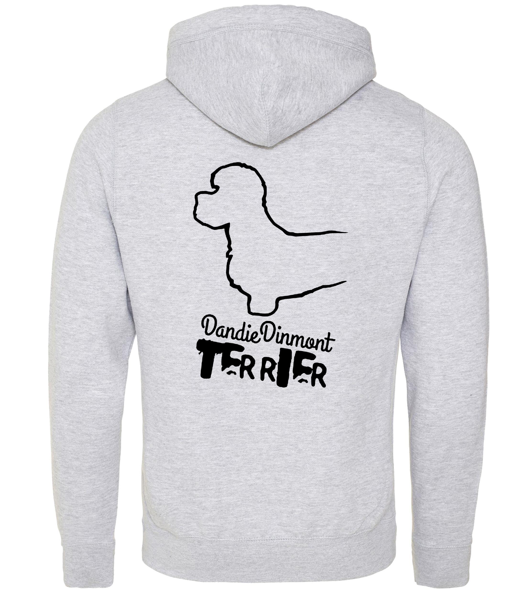 Dandie Dinmont Terrier Unisex Crossneck Pullover Hoodie – Style & Dandie Dinmont Pride