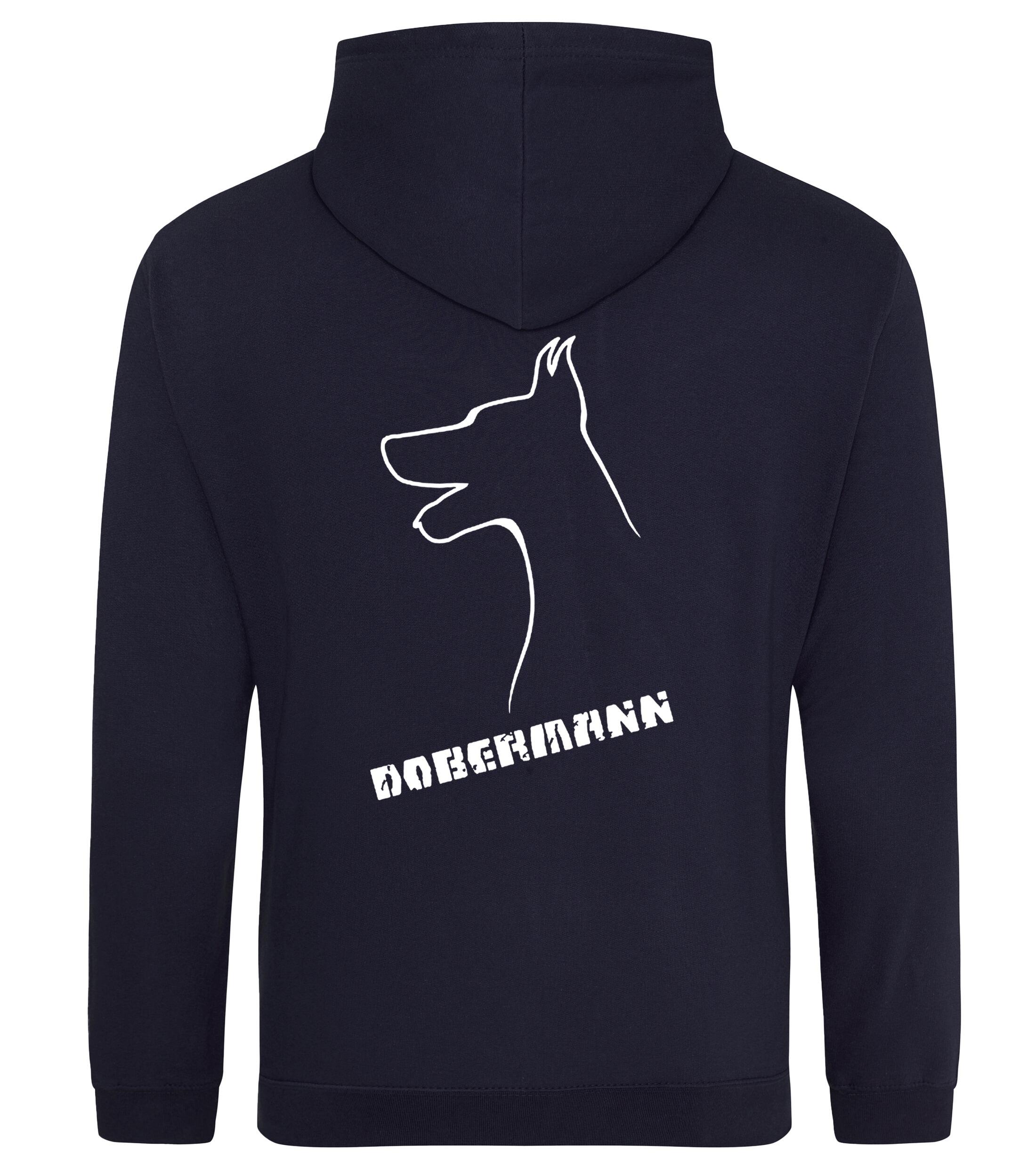 Dobermann (Head) Design Pullover Hoodie – Stylish & Cozy for Dobermann Enthusiasts