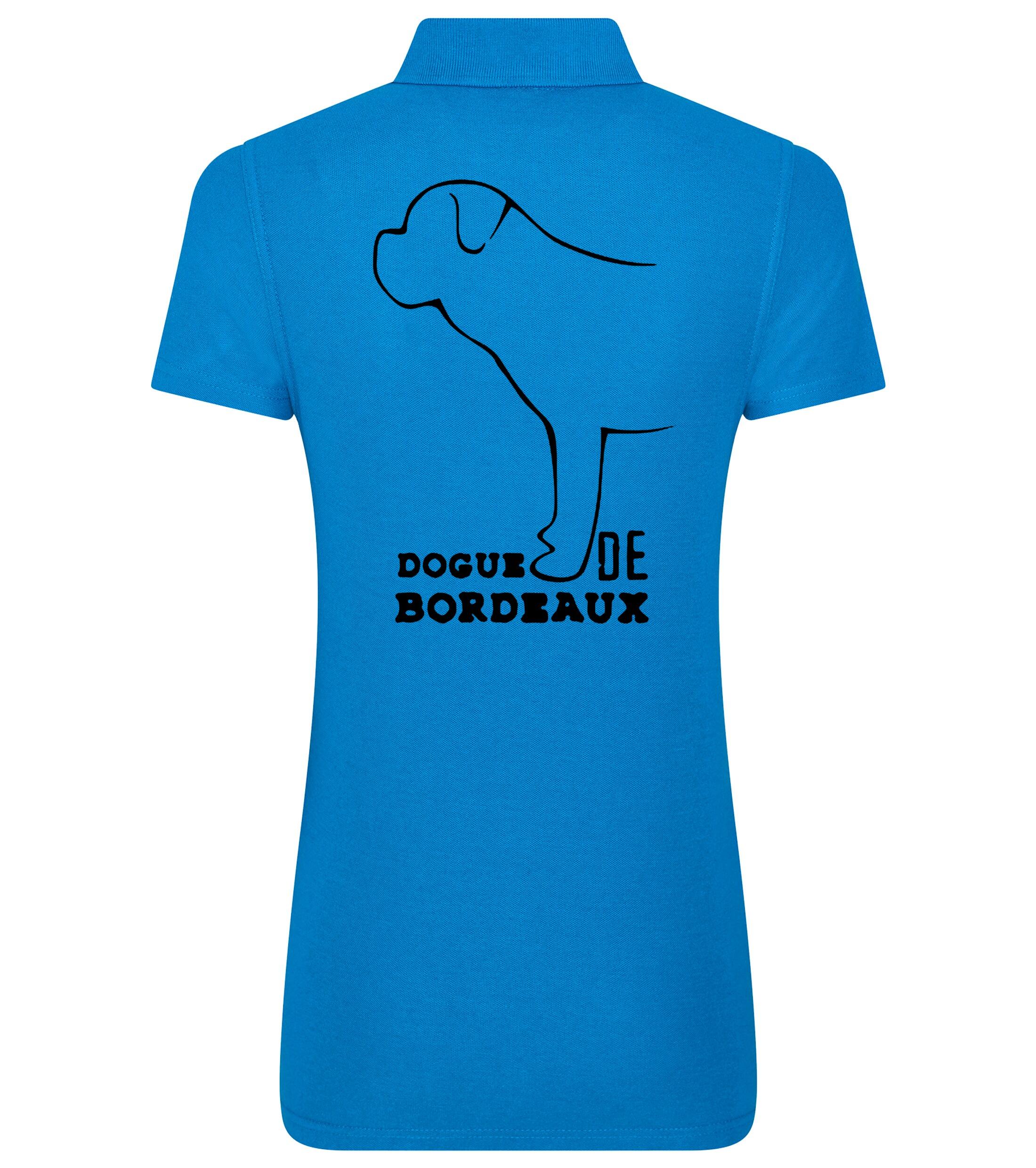 Dogue De Bordeaux Dog Breed Design Women’s Cotton Polo – Elegance for Dogue De Bordeaux Lovers