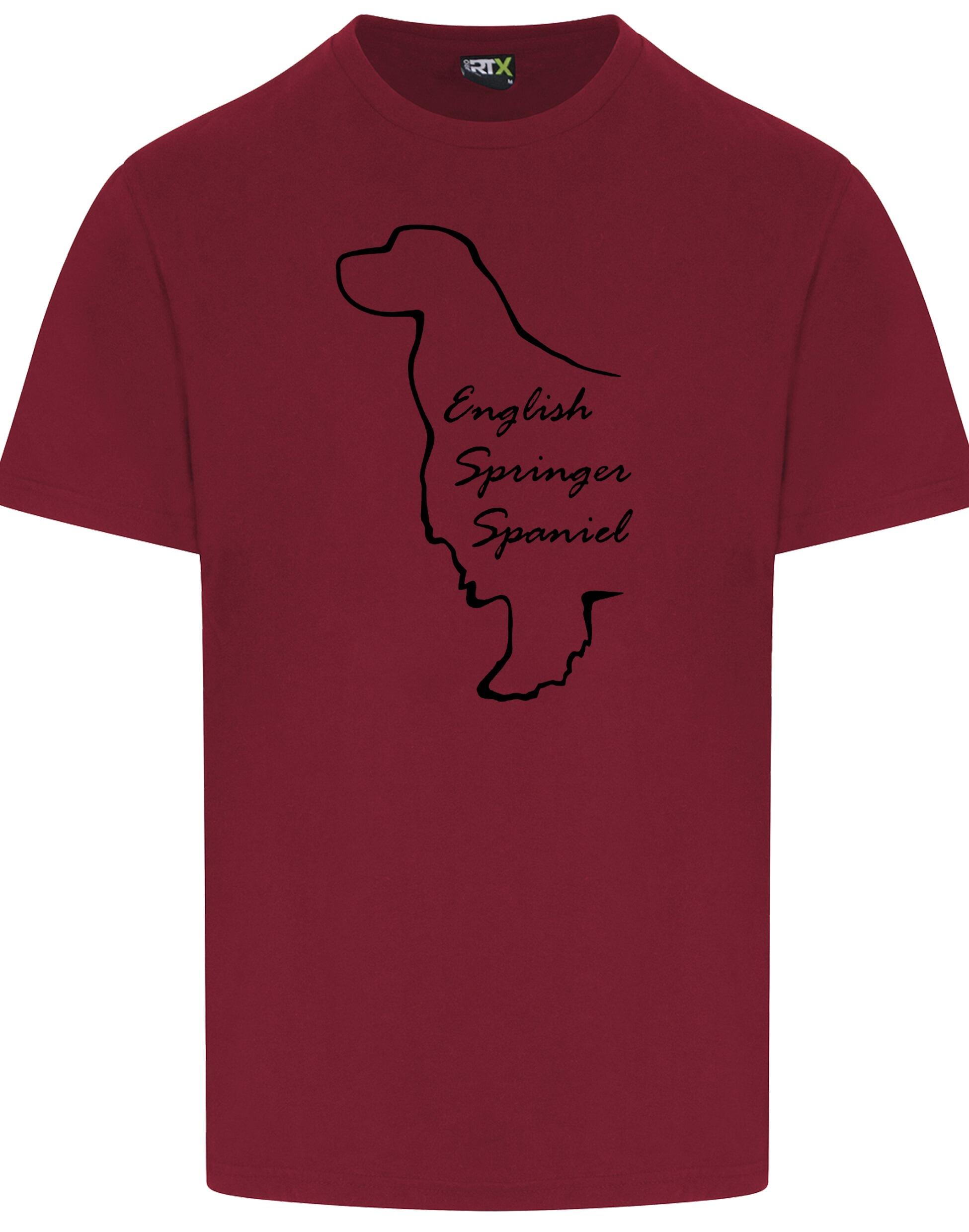 English Springer Spaniel Unisex Roundneck T-Shirt – Style for Every Springer Enthusiast