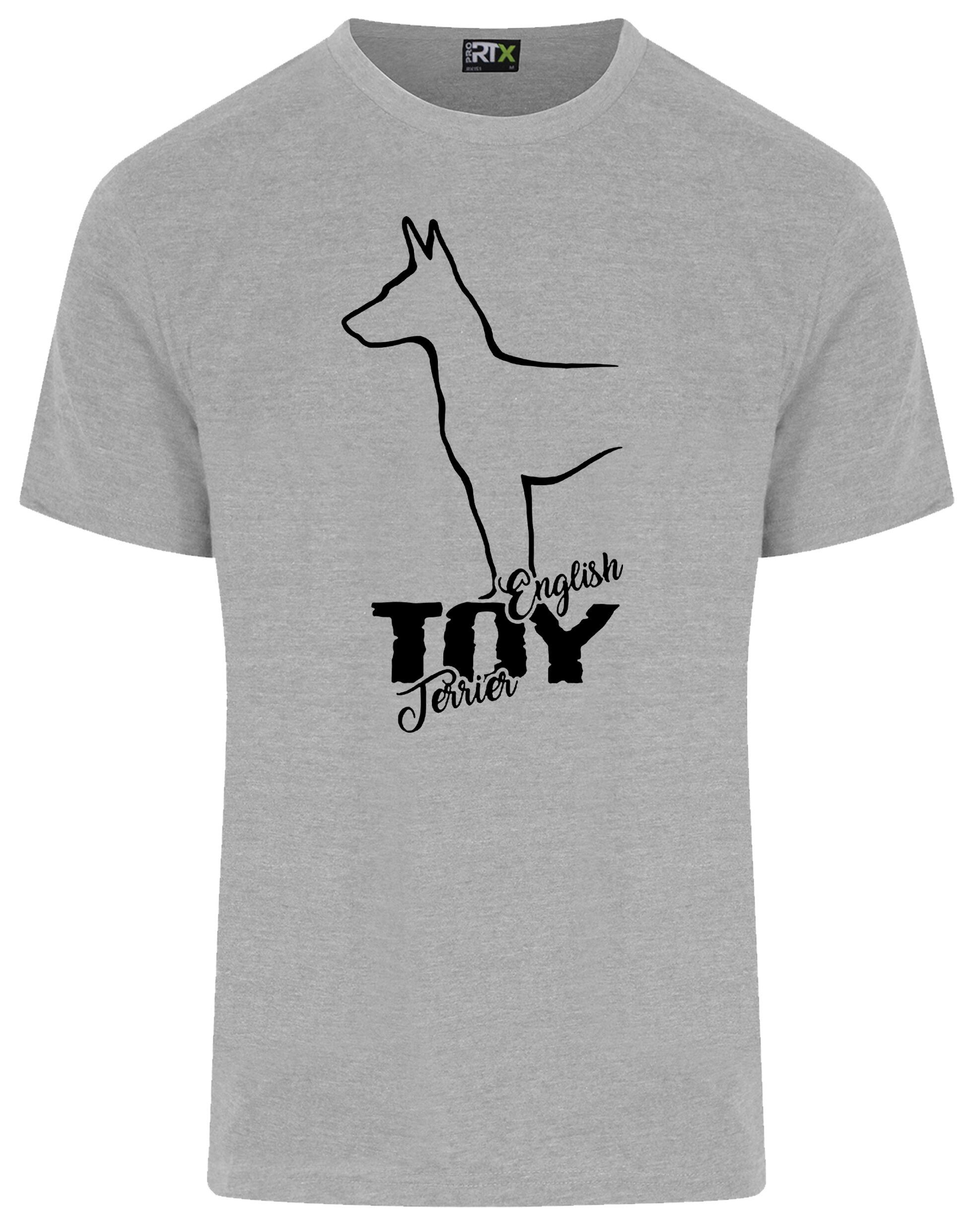 English Toy Terrier Unisex Roundneck T-shirt – Style and Comfort for Terrier Enthusiasts