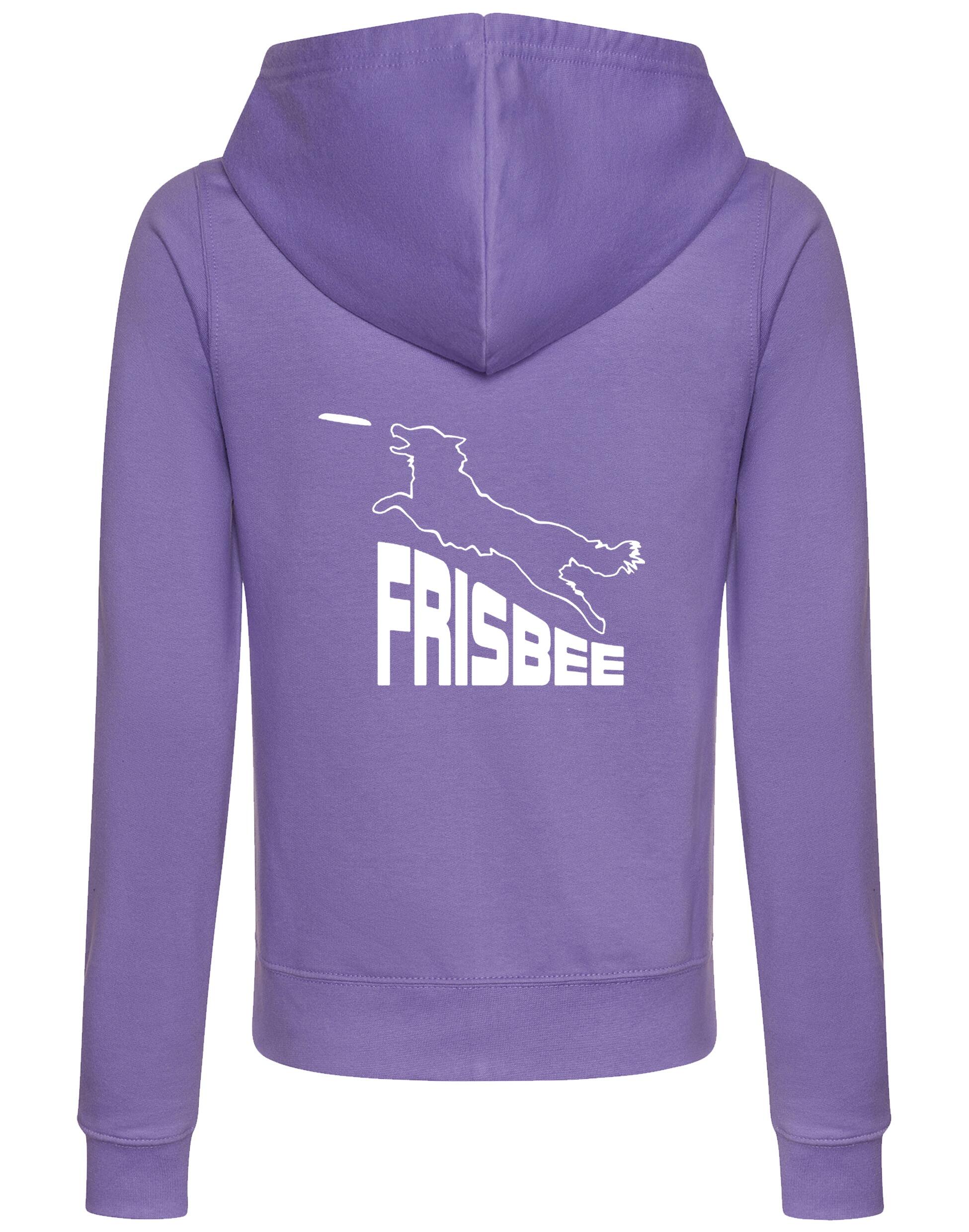 Frisbee Women’s Zipped Hoodie – Tailored fit hoodie with exclusive Frisbee-inspired design, adjustable hood, and front pockets, perfect for Frisbee enthusiasts.