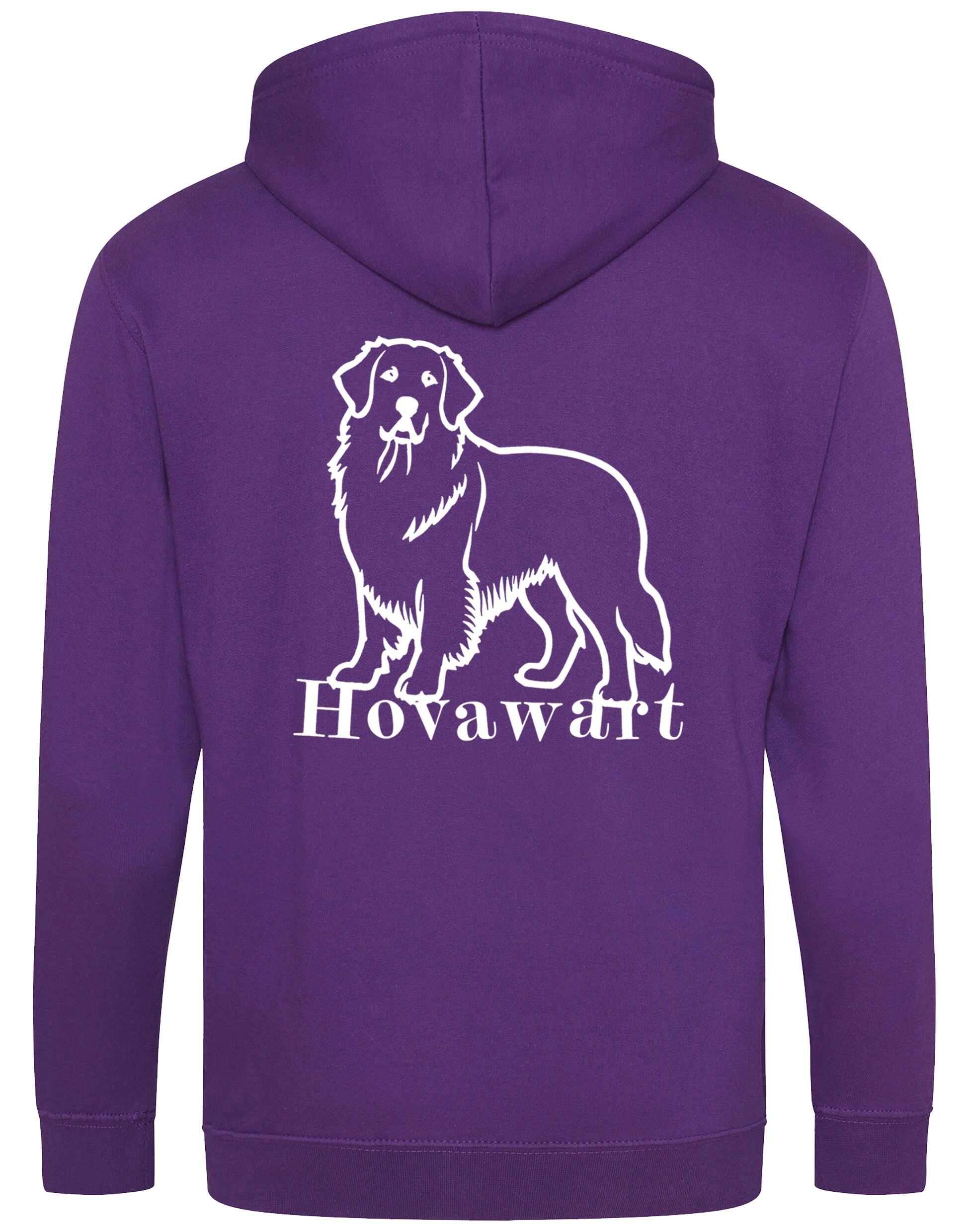 Hovawart Zipped Hoodie – Durable heavy-blend fabric with exclusive breed artwork, perfect for Hovawart lovers.