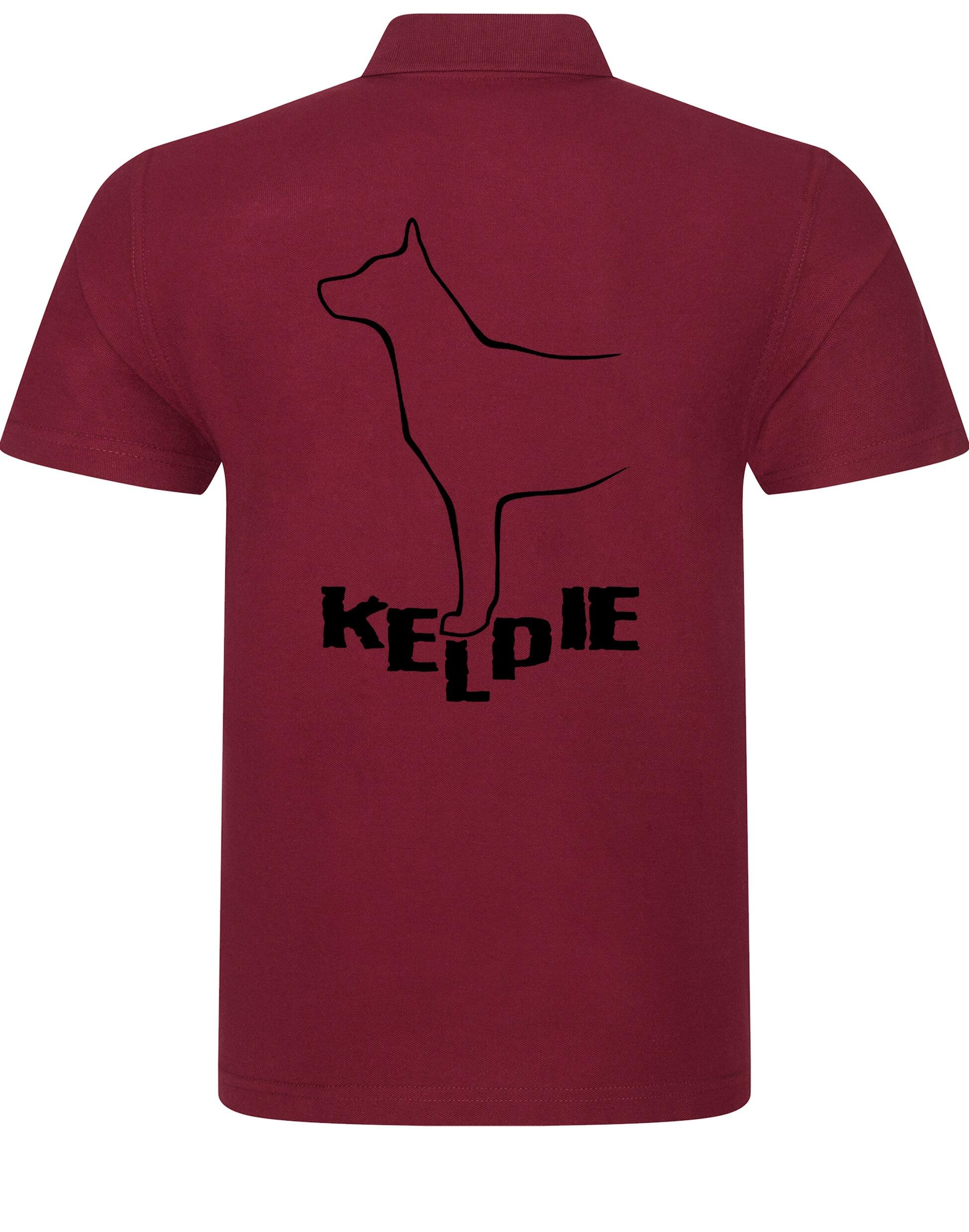 Unisex Cotton Polo featuring exclusive Kelpi design with a relaxed fit, premium cotton fabric, and stylish comfort for all-day wear.
