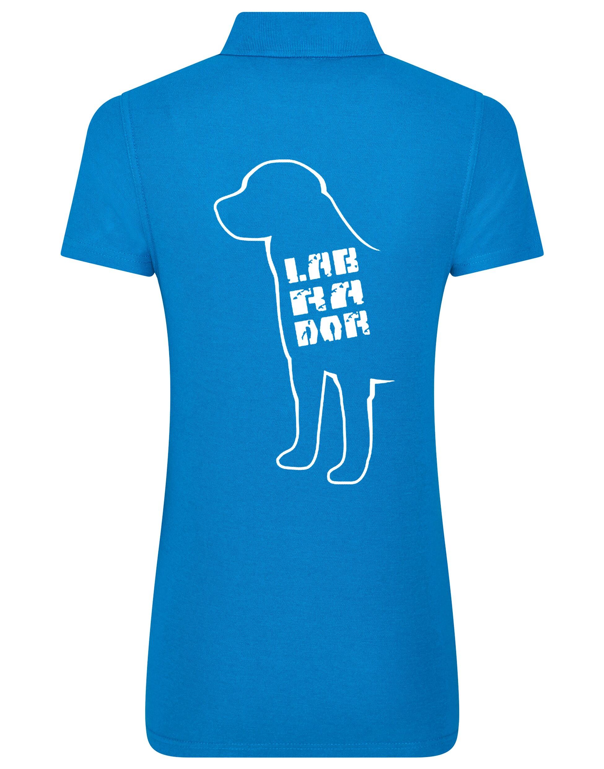 Women’s cotton polo featuring an exclusive Labrador design, combining timeless elegance with lightweight comfort.