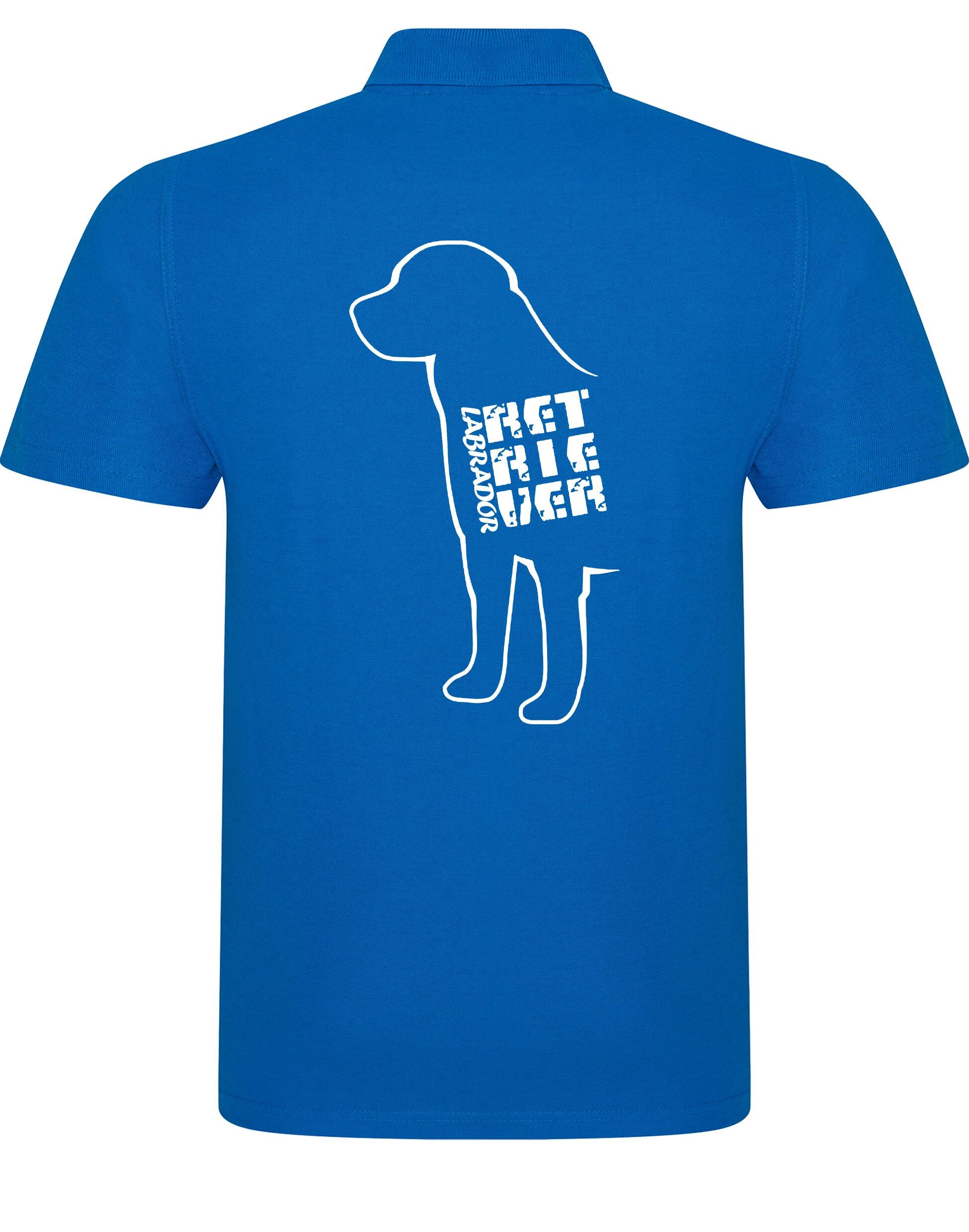 Unisex Cotton Polo featuring exclusive Labrador Retriever design, crafted from lightweight cotton with a relaxed fit for all-day comfort and style.