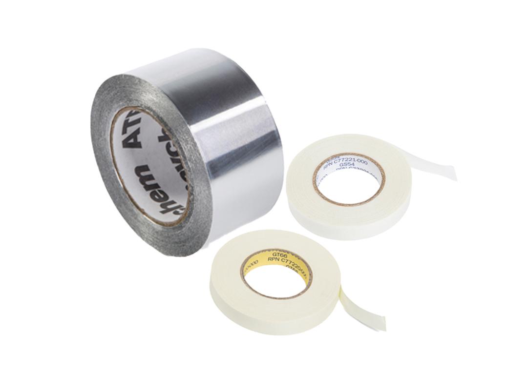 Fixing tapes, pipe straps, bands and ties accessories for nVent Raychem trace heating cable systems:
