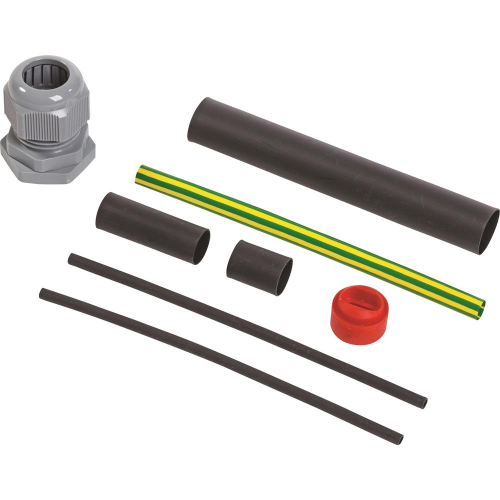 Raychem power connection and end seal kits for hot water temperature maintenance heating cable systems