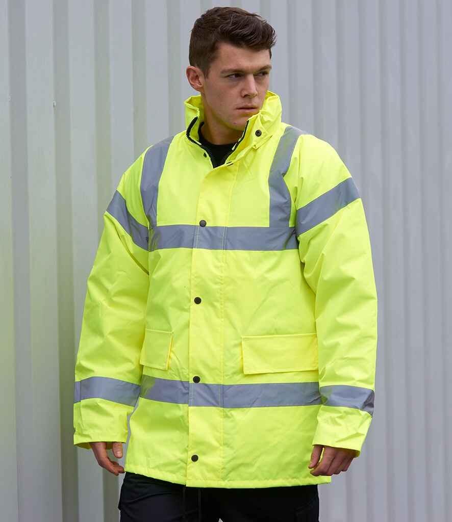 PW003 (S460) Portwest Hi-Vis Traffic Jacket MODEL