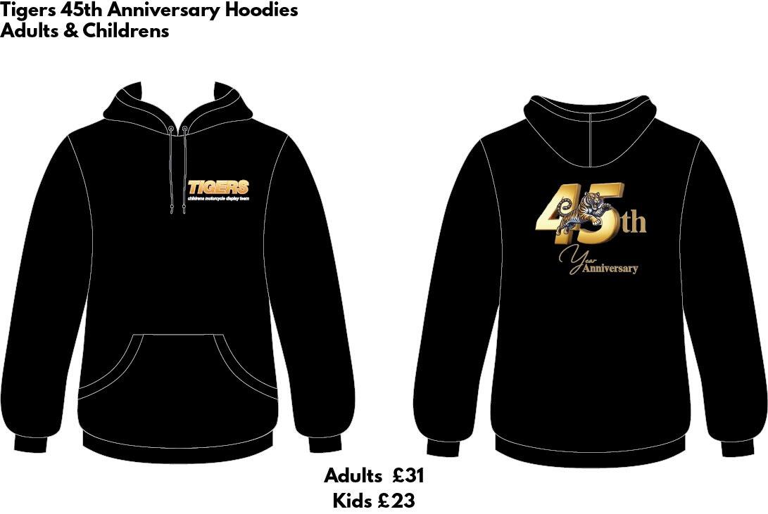 Kids Phoenix Black Anniversary Hoodie