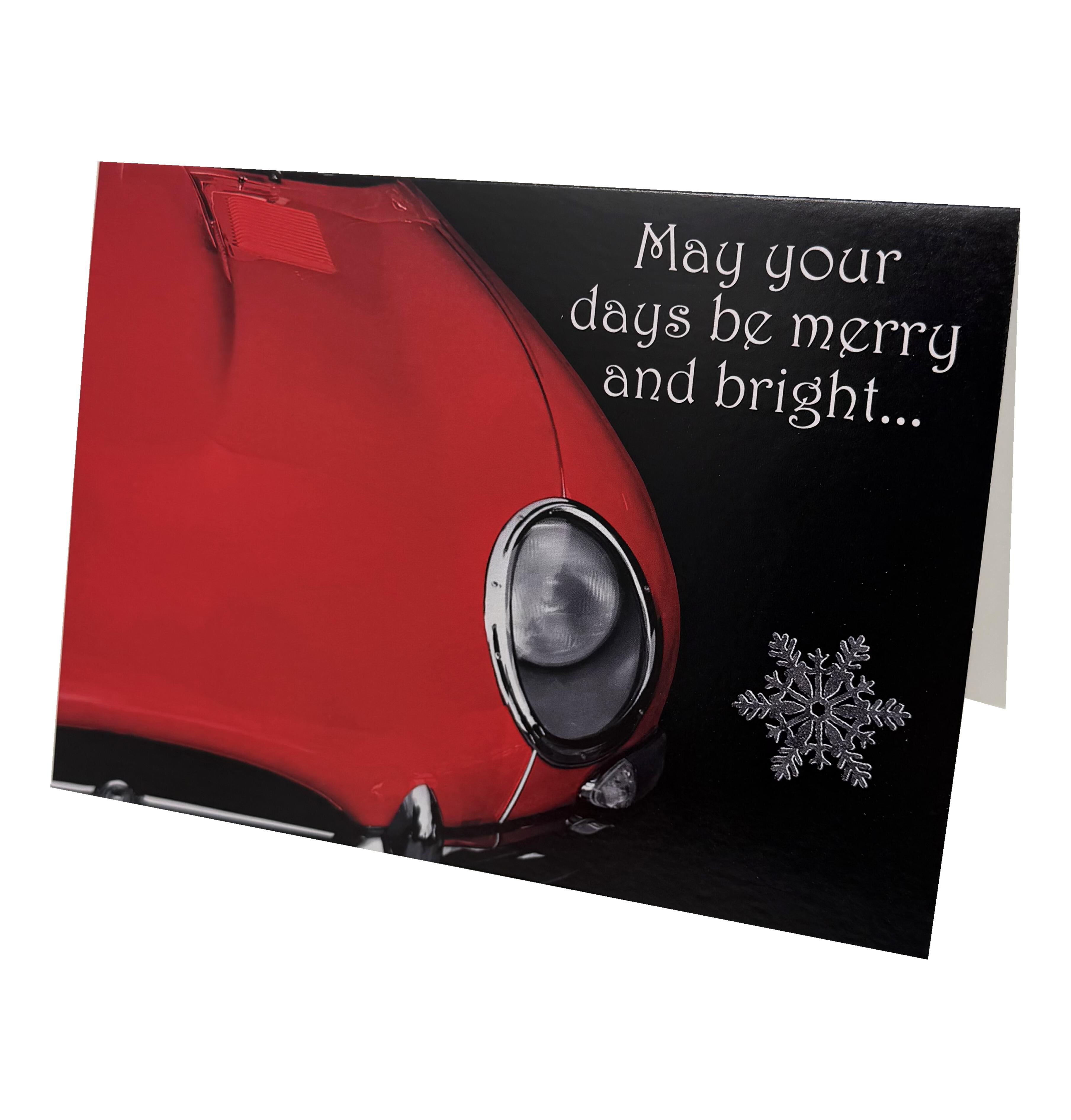 E-type Club Christmas Cards