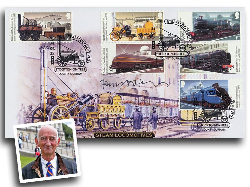Steam Locomotives Stephenson's Rocket | Signed Paul Atterbury 'Antiques Roadshow'