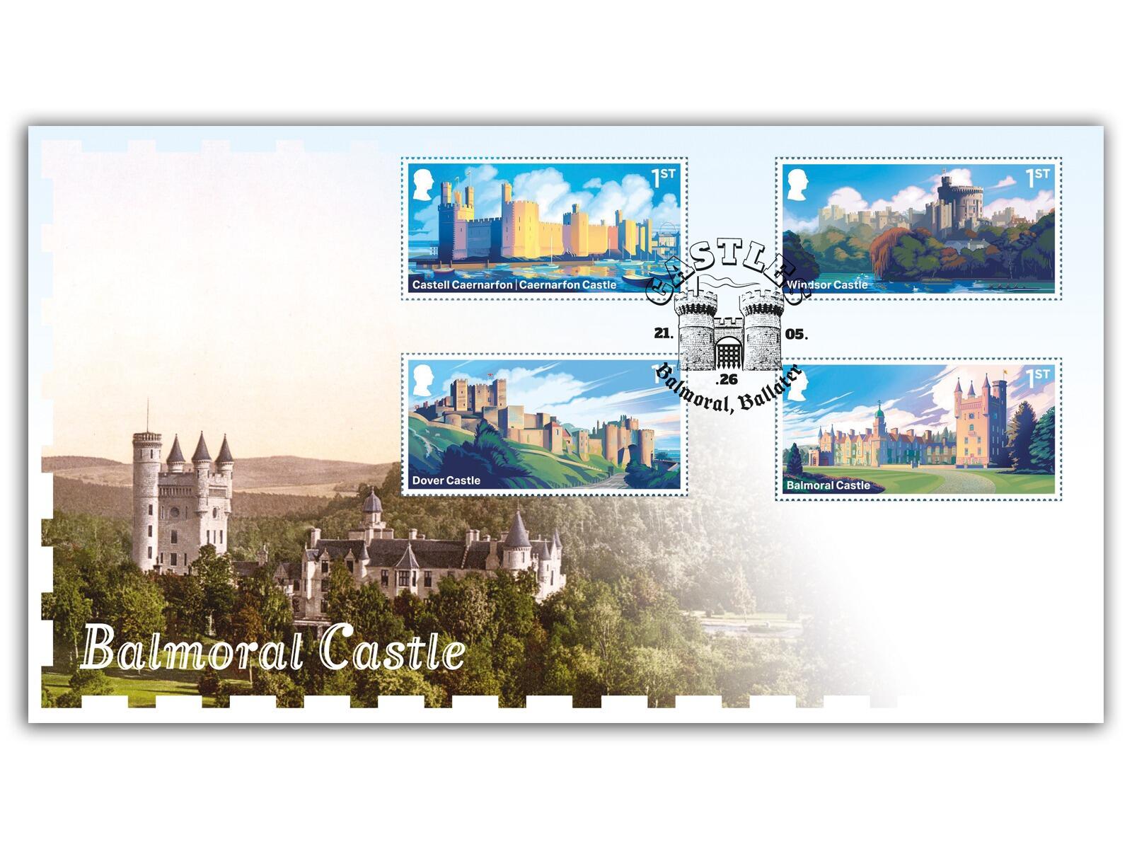 British Castles | Balmoral Castle Stamp Collectible | Miniature Sheet