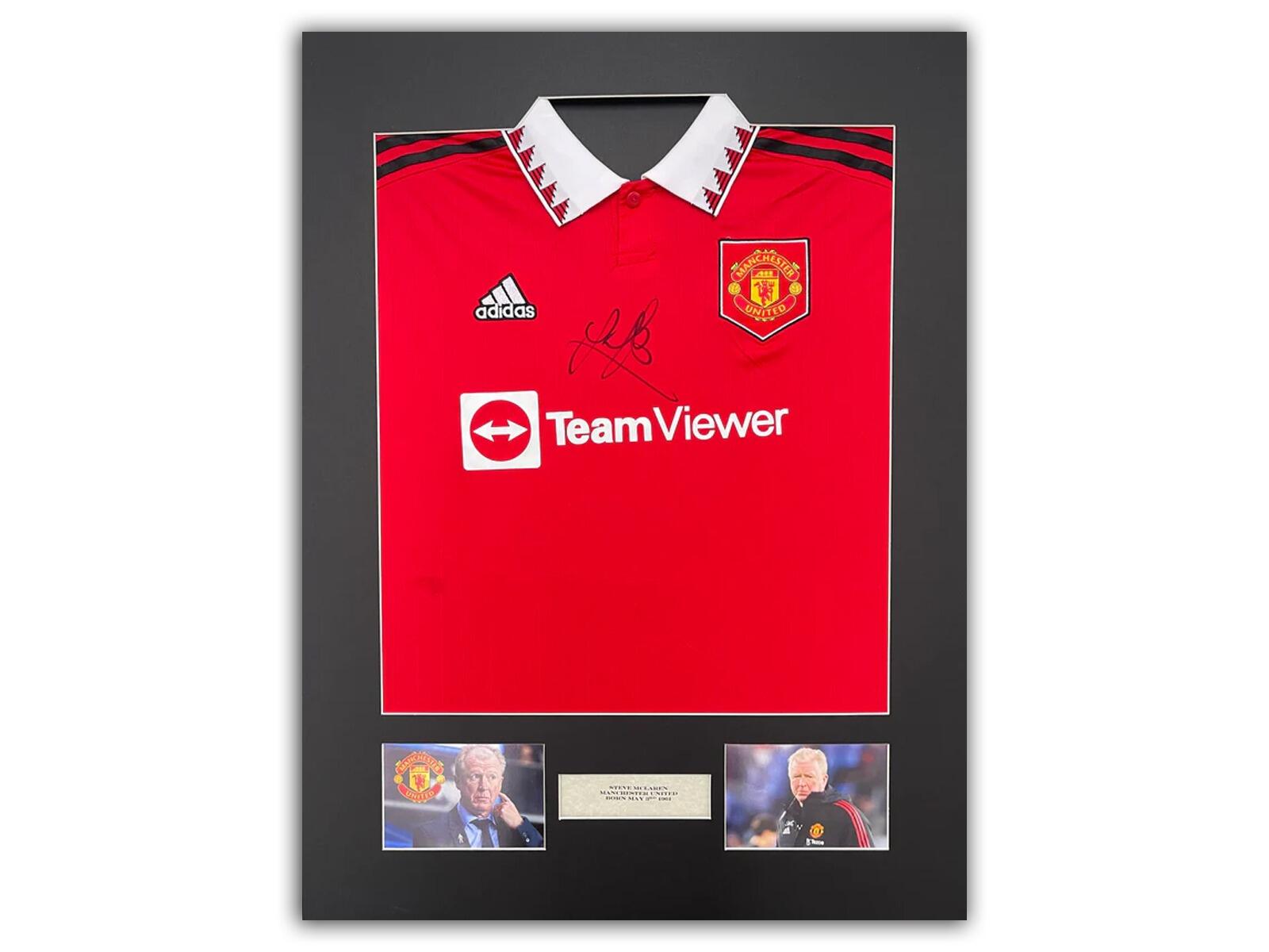 Steve McLaren Autograph | Framed Collectable