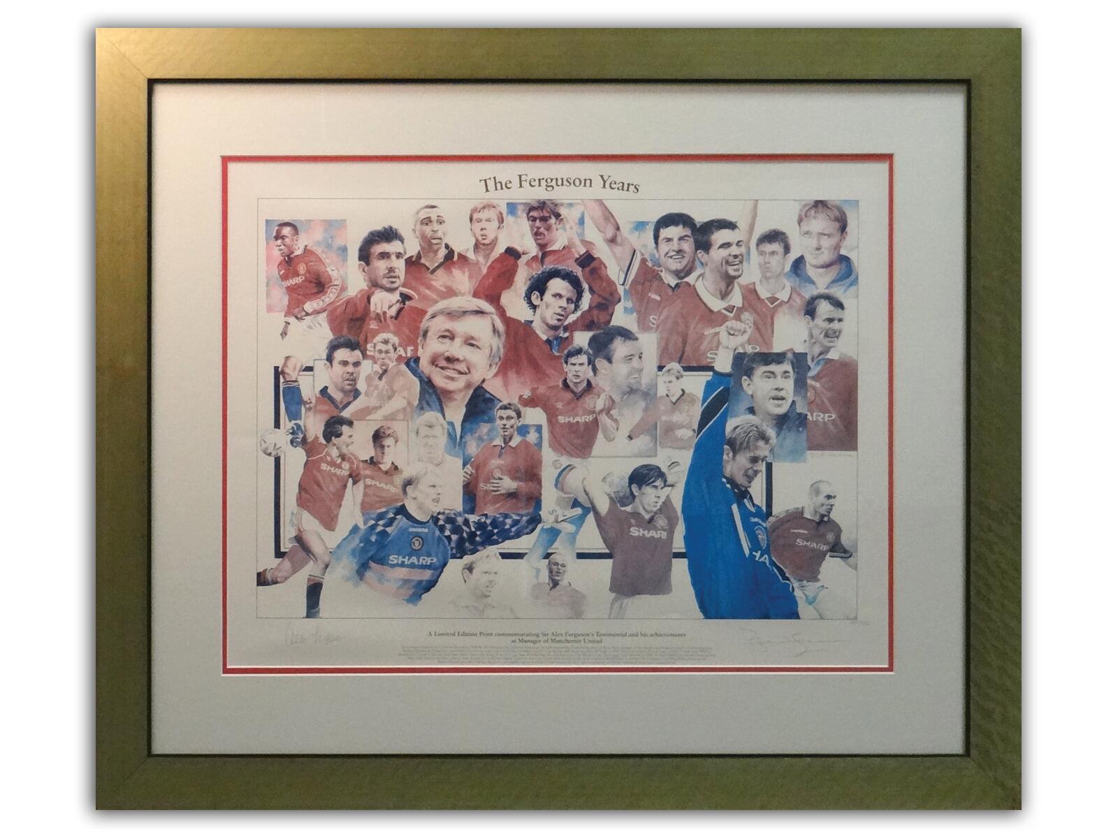 Alex Ferguson Autograph | Framed Collectable
