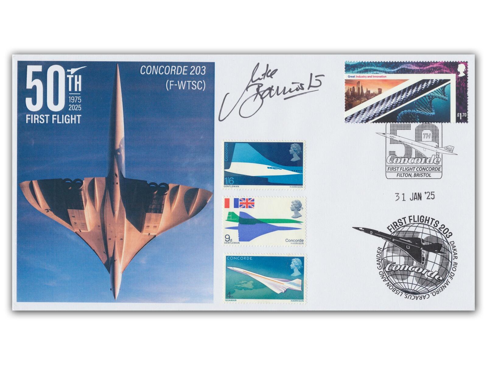 Mike Bannister Autograph | Concorde Autographs