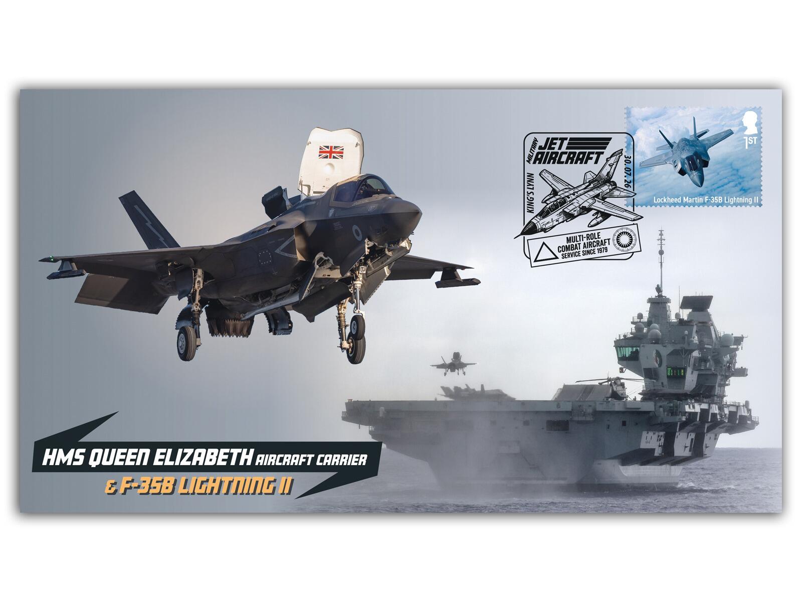 HMS Queen Elizabeth Aircraft Carrier | F-35B Lightning II Collectible