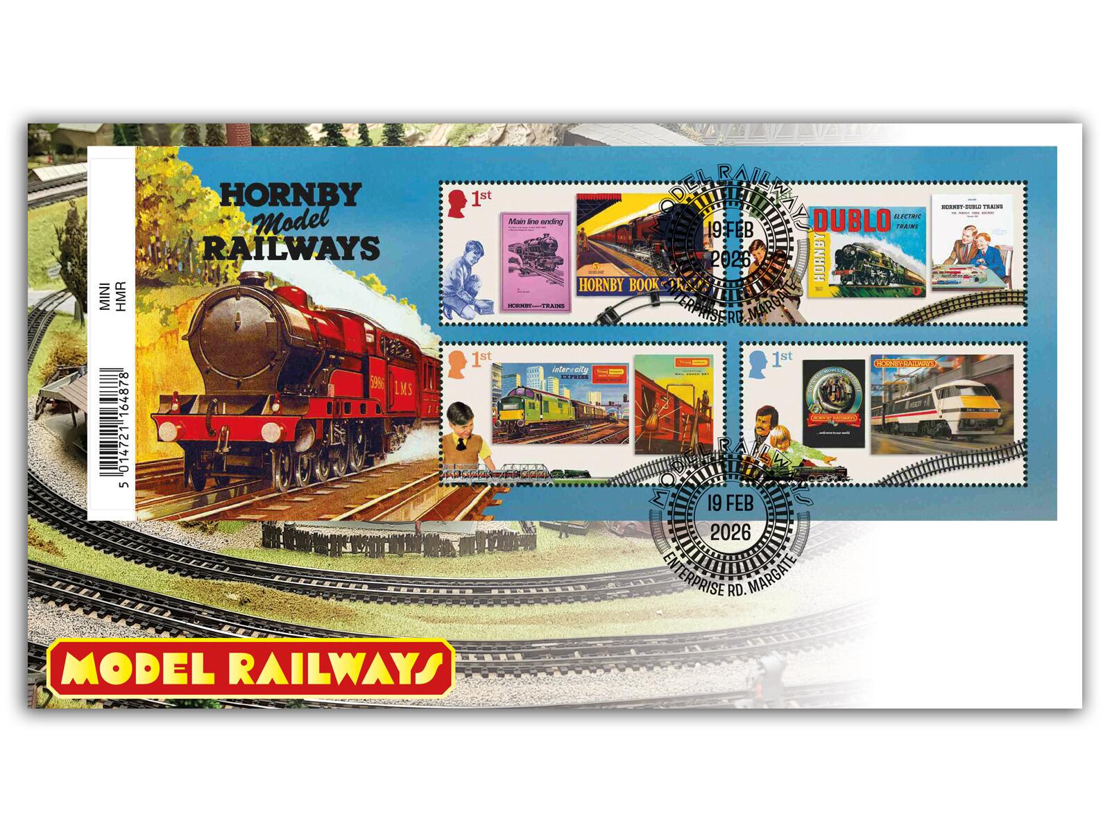 Hornby Model Railways Barcoded Miniature Sheet