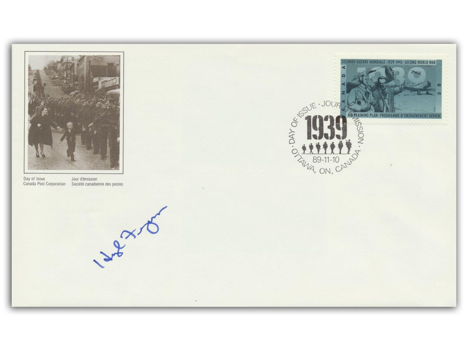 Hugh Ferguson Autograph | Atomic Bomb Crew