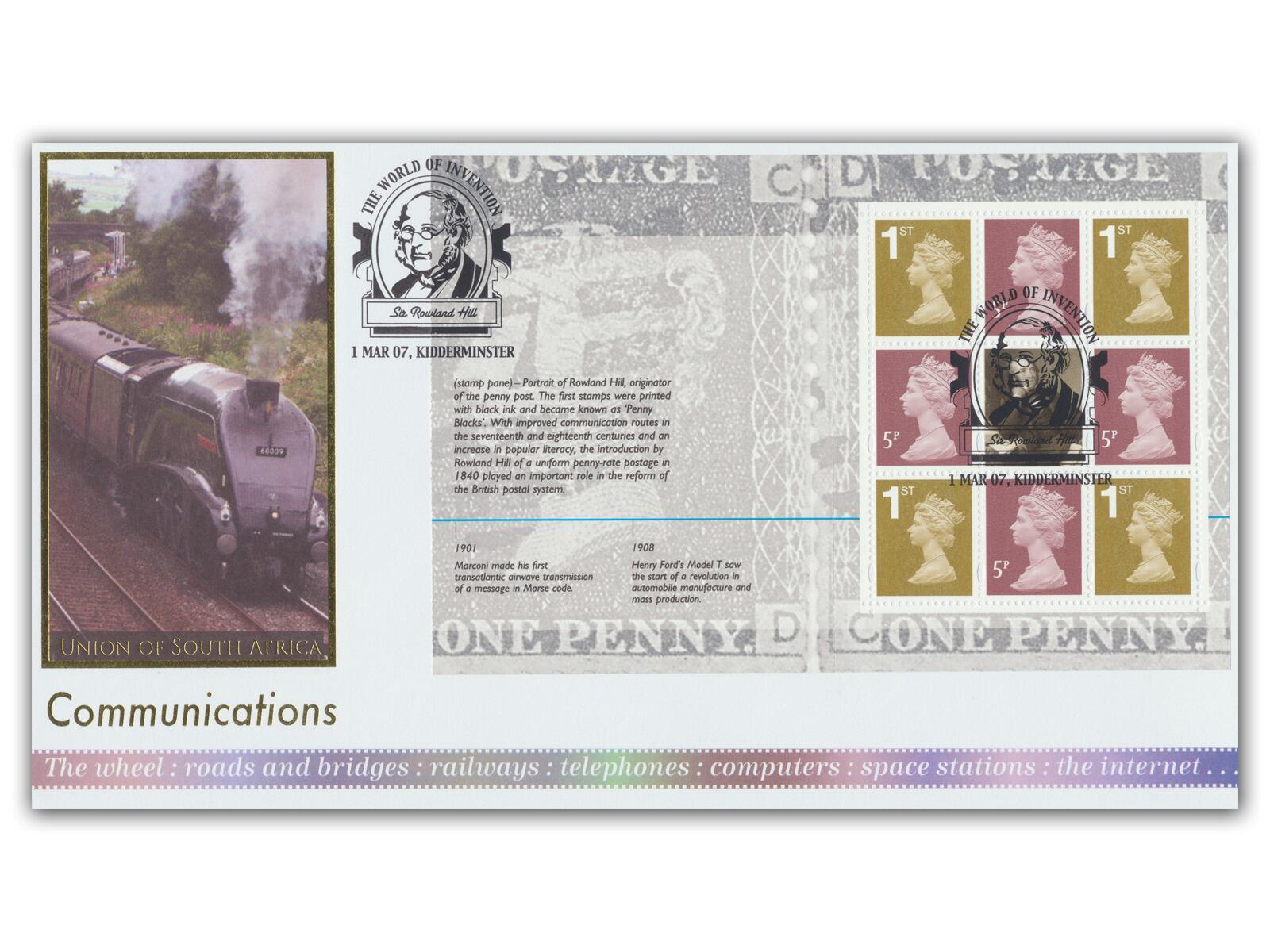 World of Invention, One Penny Black, Definitive Pane