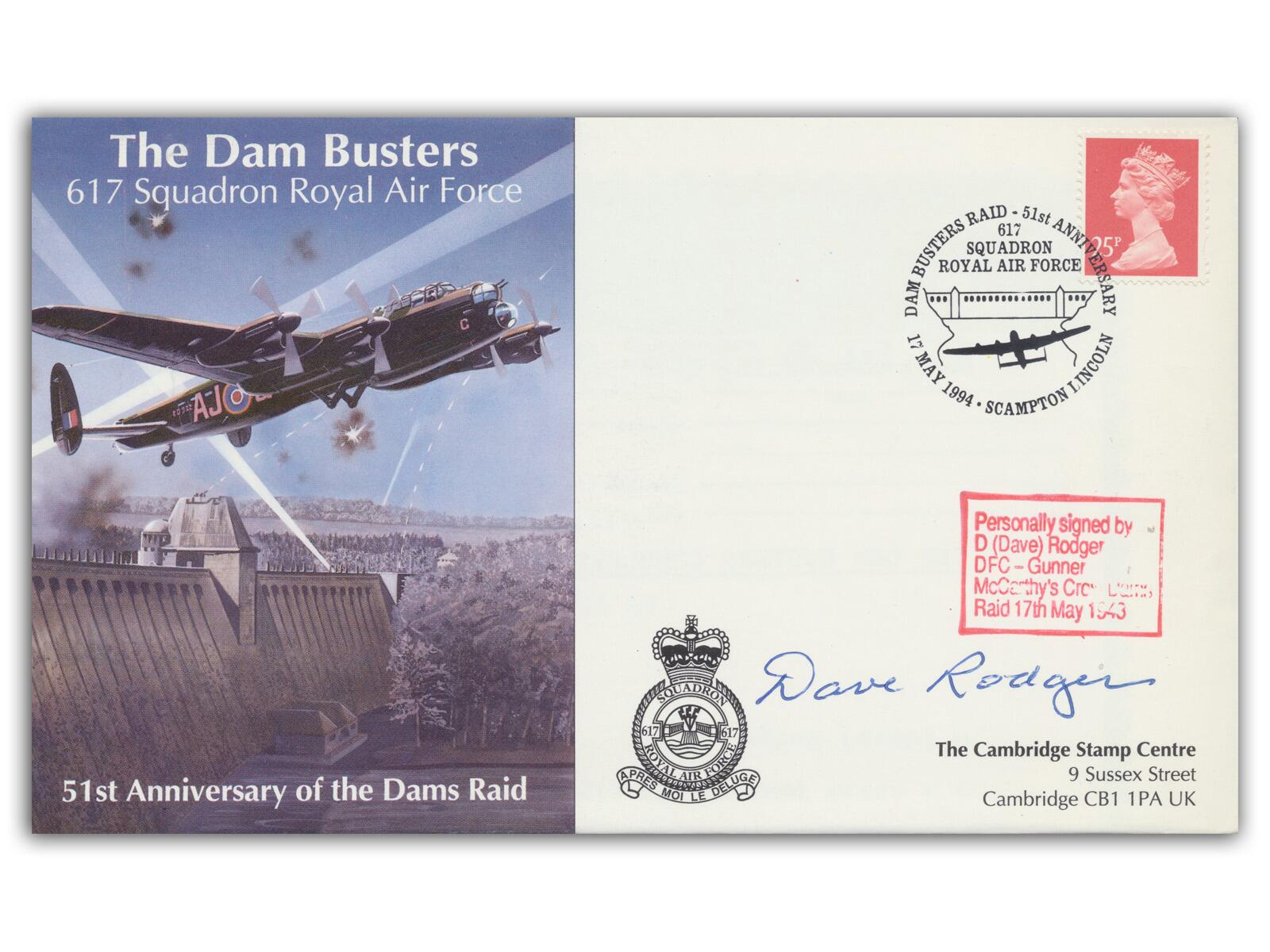 Dave Rodger Autograph | Dam Busters Veteran
