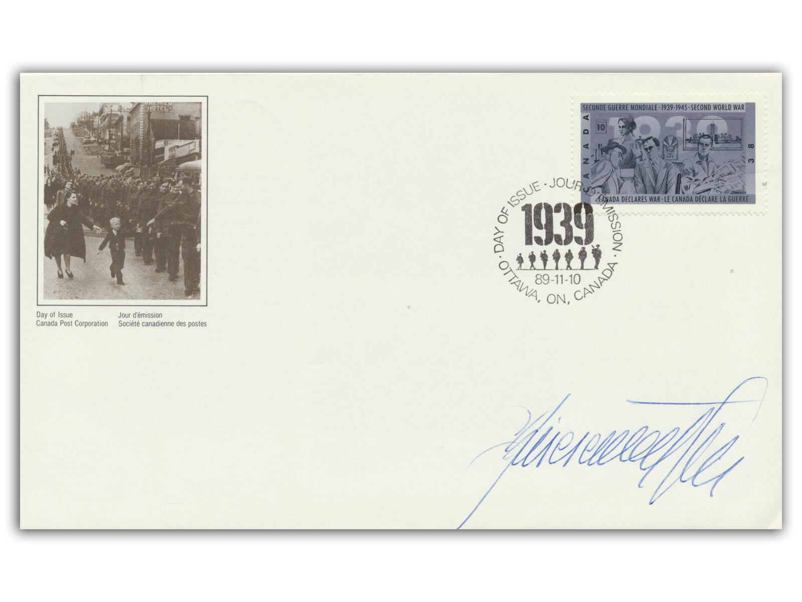 Simon Wiesenthal Autograph | Holocaust Survivor & Nazi Hunter