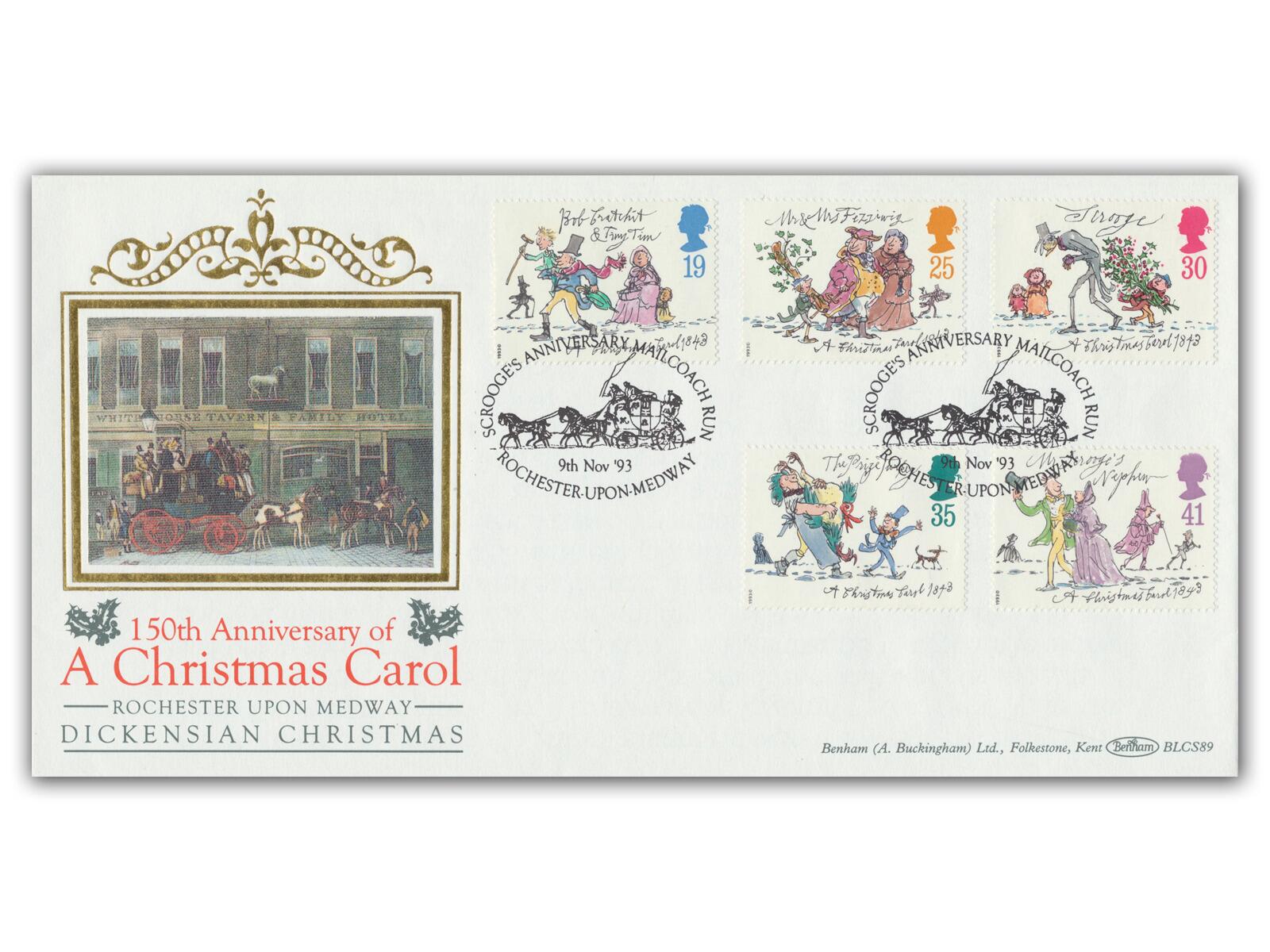 1993 Christmas, Christmas Carol, Benham official
