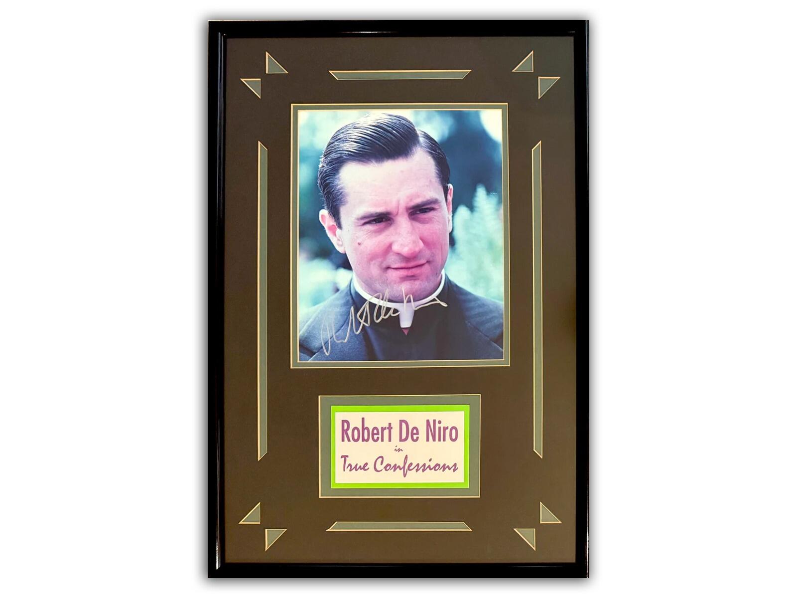 Robert De Niro Autograph | Framed Collectible