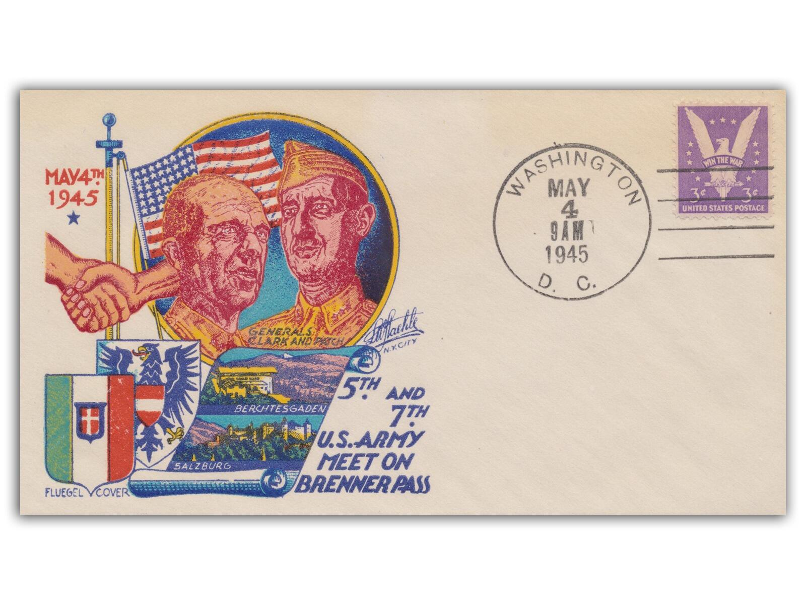 1945 Brenner Pass - WWII Fluegel Cover