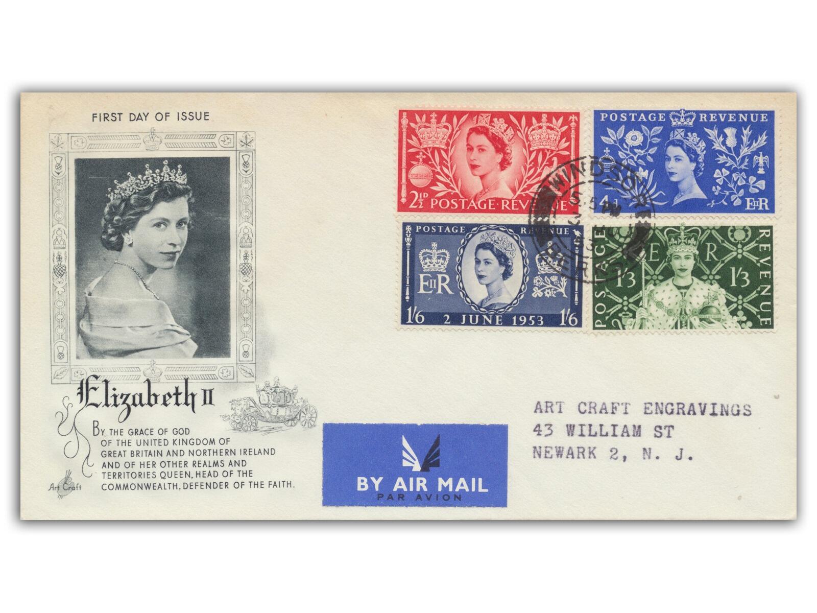1953 Coronation, Windsor CDS, Artcraft Cover