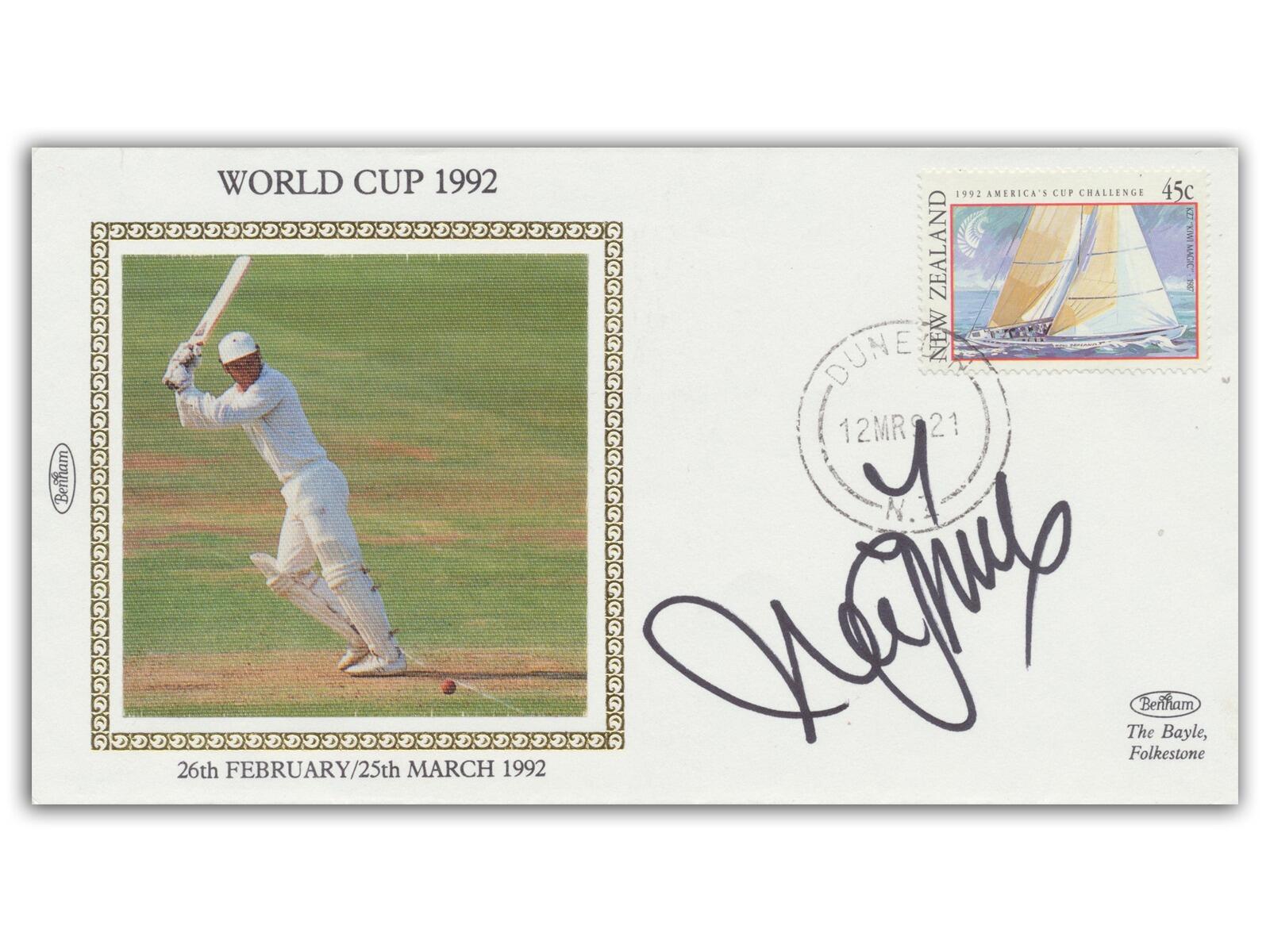 Waqar Younis signed 1992 World Cup