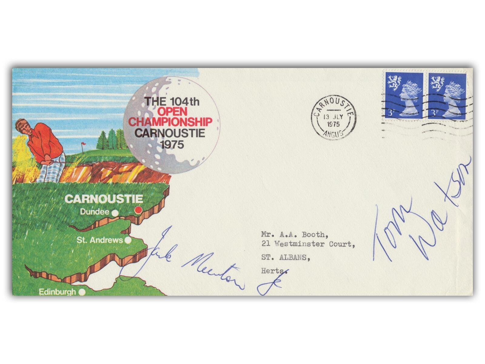Tom Watson & Jack Newton | 1975 Open Championship