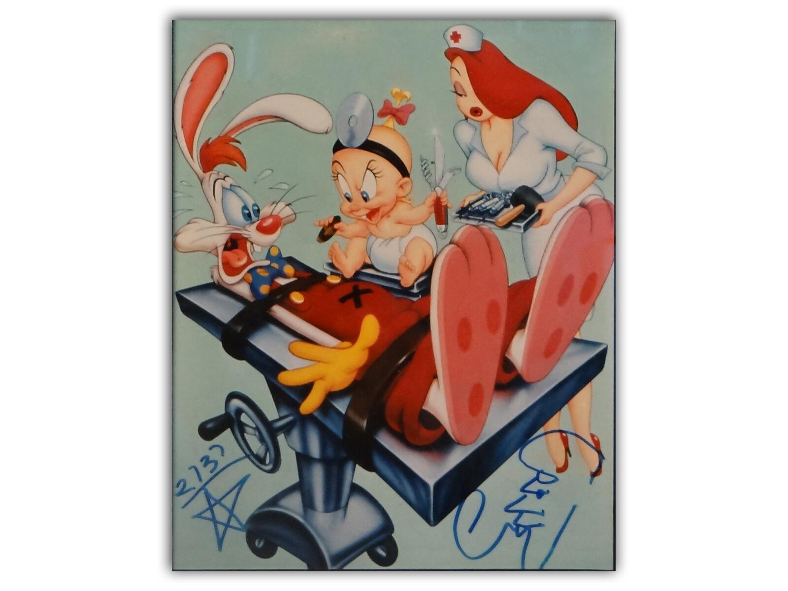 Charles Fleischer Autograph | Framed Collectible