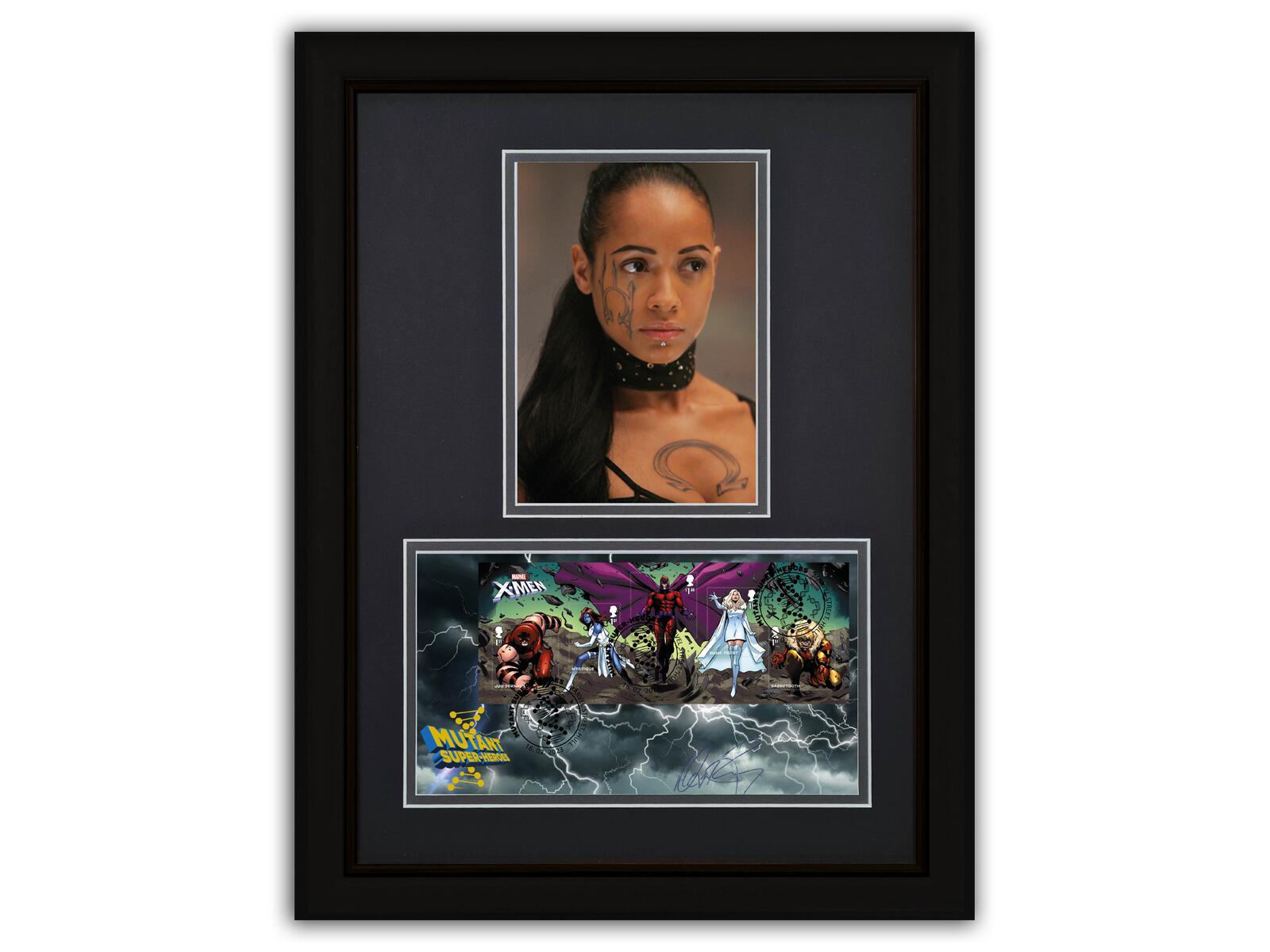 Dania Ramirez 'Callisto' Autograph | X-Men Villains. Black Frame