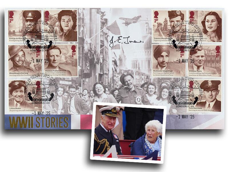 World War II Stories full-set, signed Joy Trew RAF Chicksands Veteran