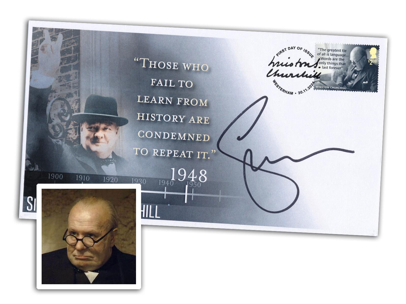 Gary Oldman Autograph | Churchill 150