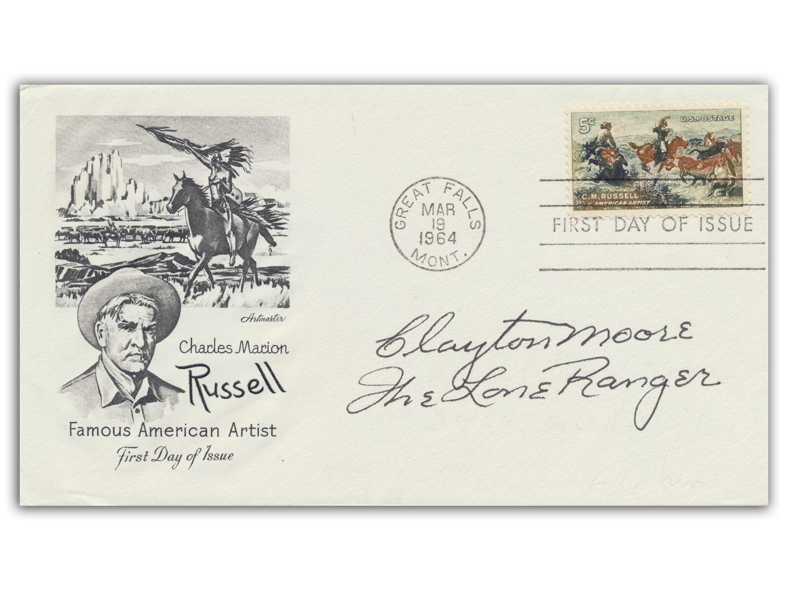 Clayton Moore Autograph | ’The Lone Ranger’