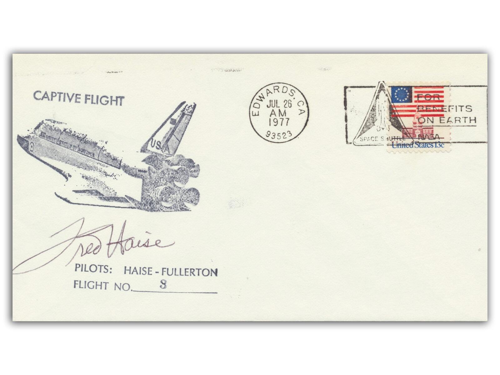 Fred Haise Autograph | Apollo 13 Autograph