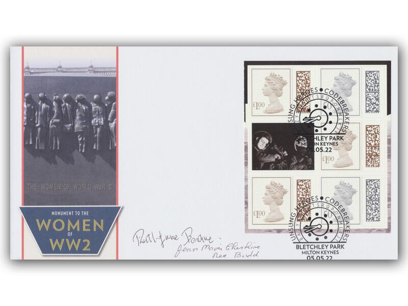 Ruth Bourne Bletchley Codebreaker Autograph | Women of WWII PSB