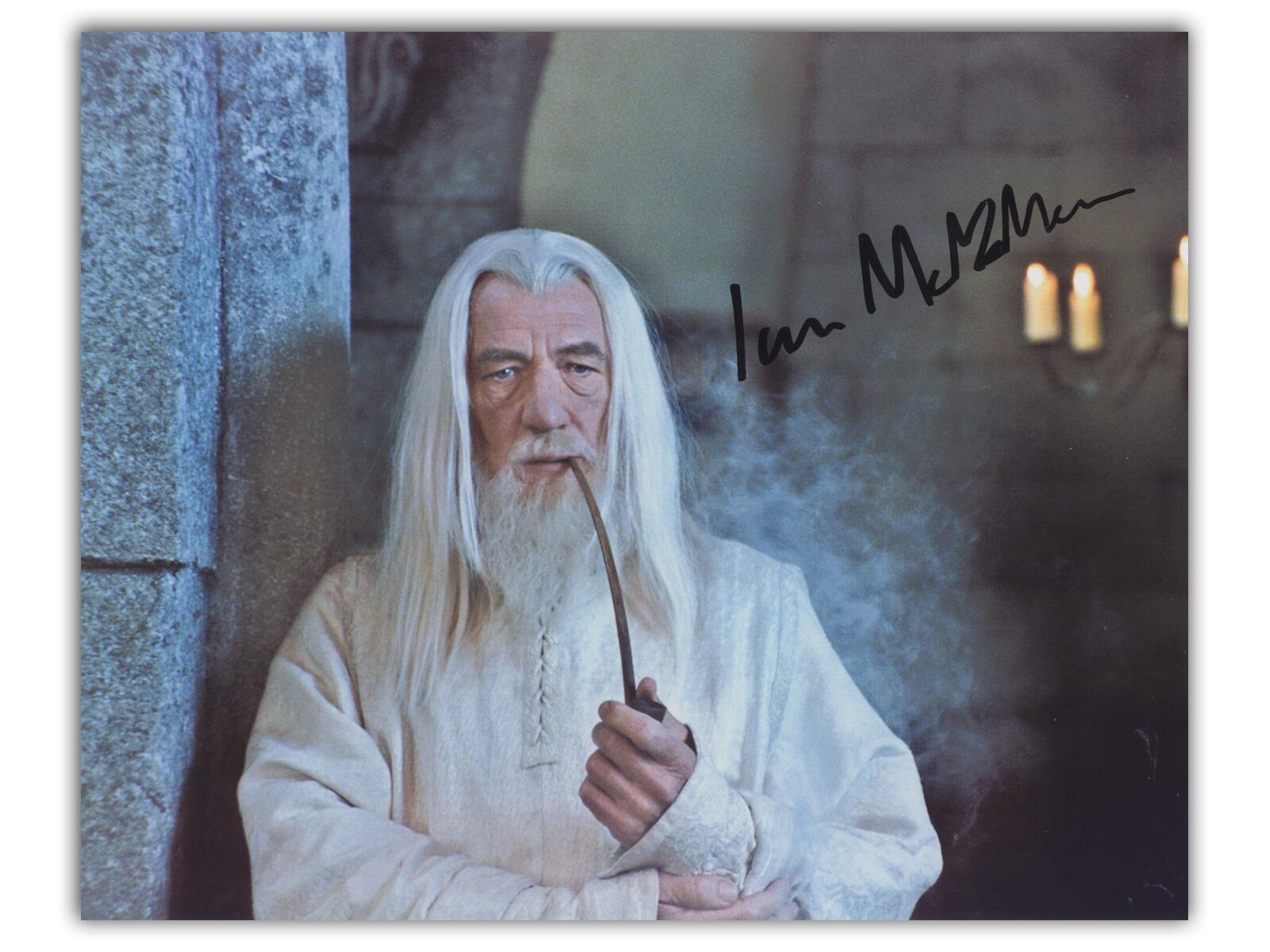 Ian McKellen Autograph | 'Gandalf' Lord of the Rings